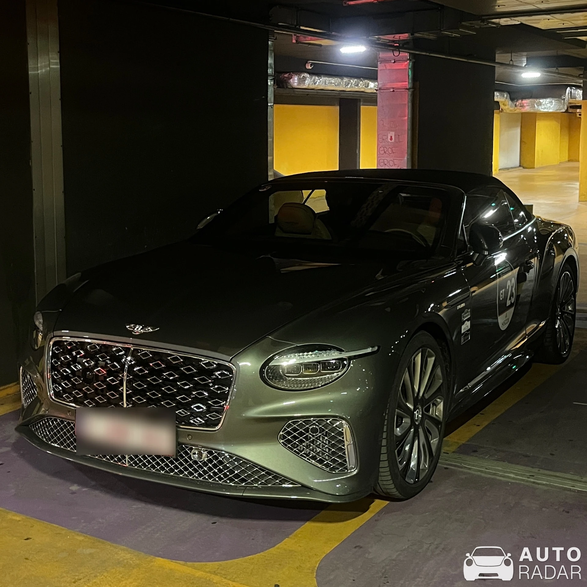 Bentley Continental GTC V8 spotted in Sarajevo