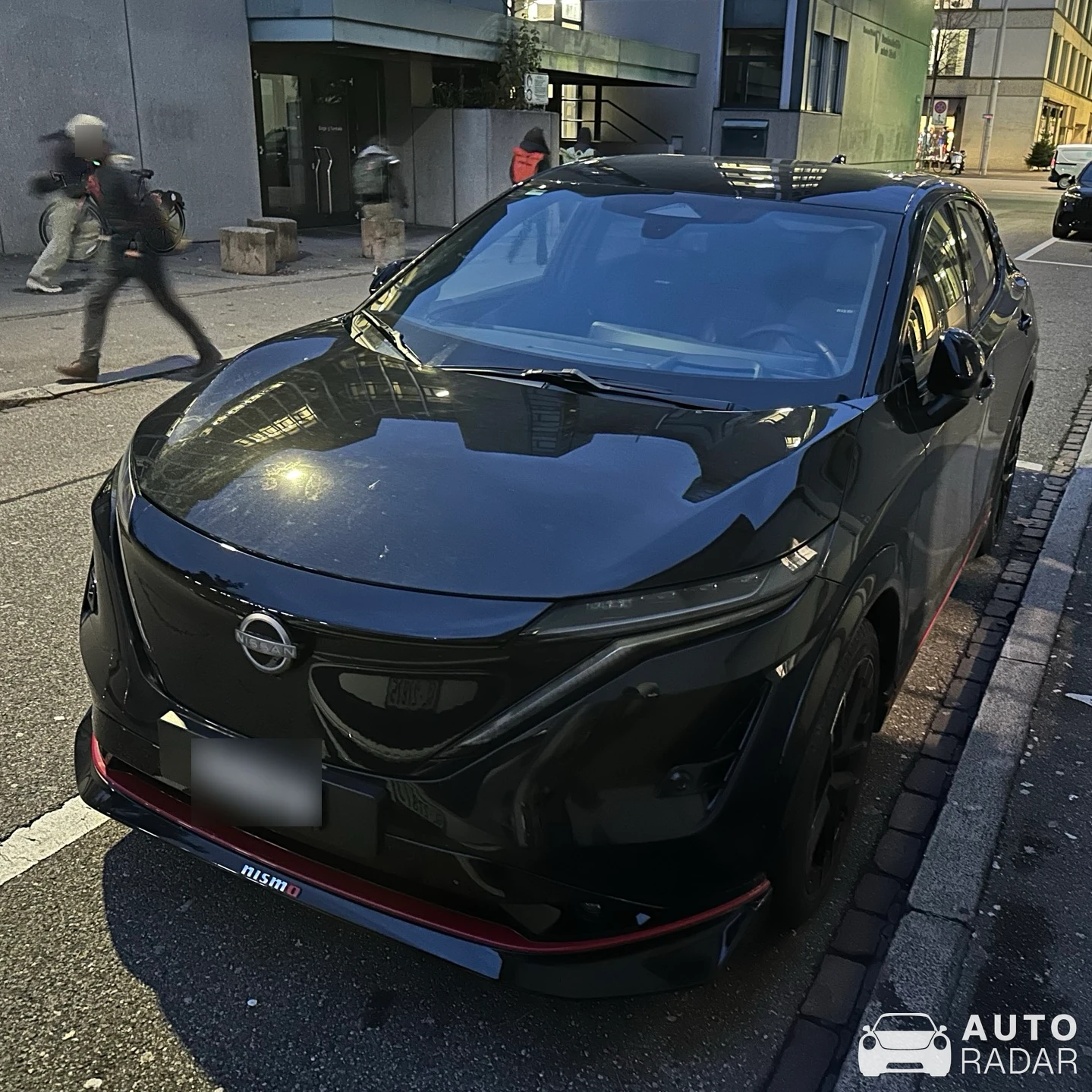 Nissan Ariya Nismo spotted in Zürich