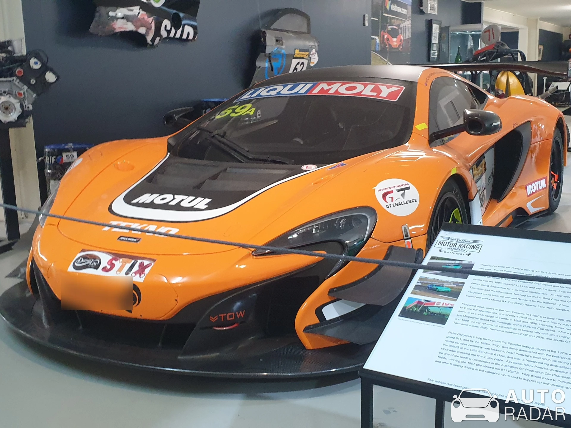 McLaren 650S GT3 spotted