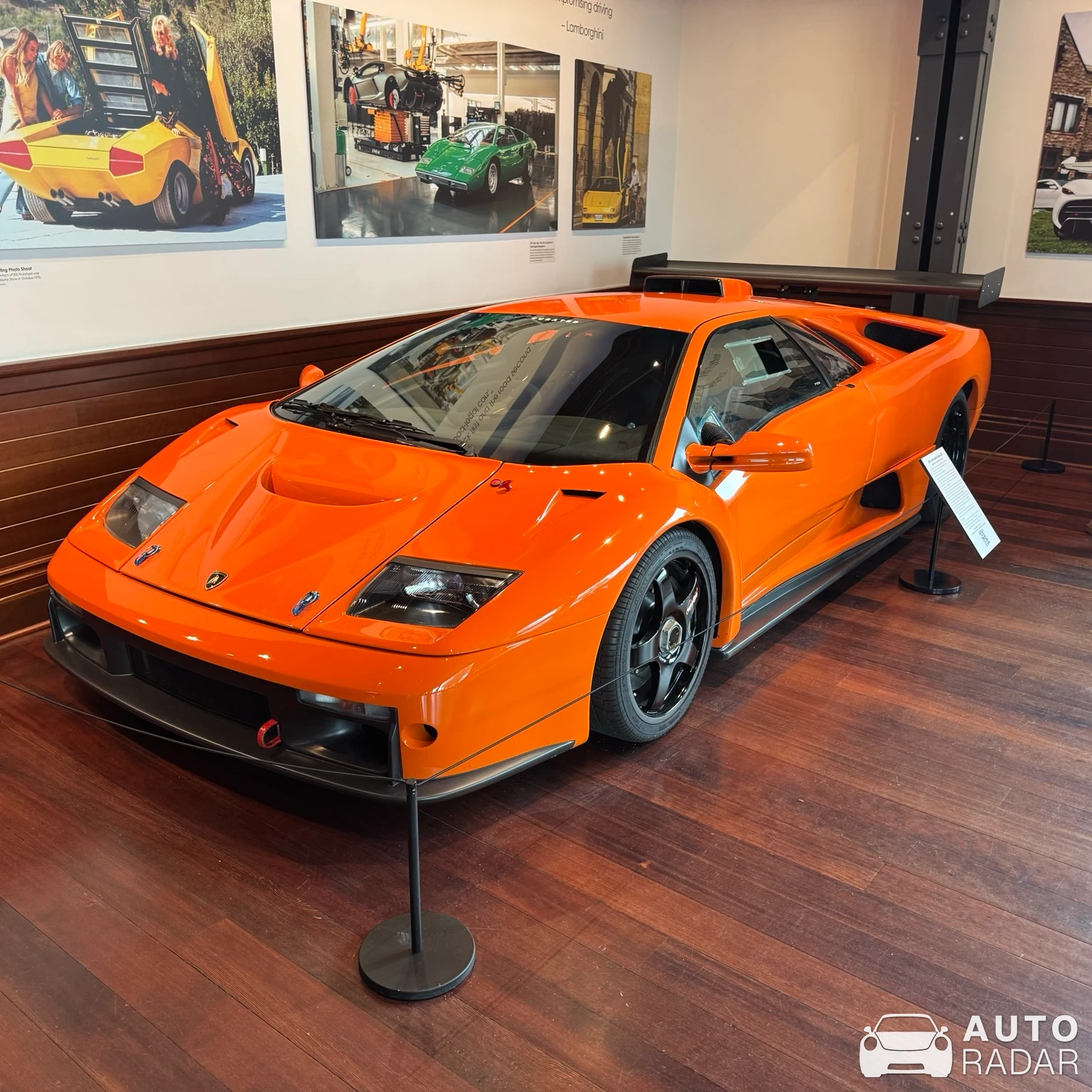 Lamborghini Diablo GTR spotted in Newport