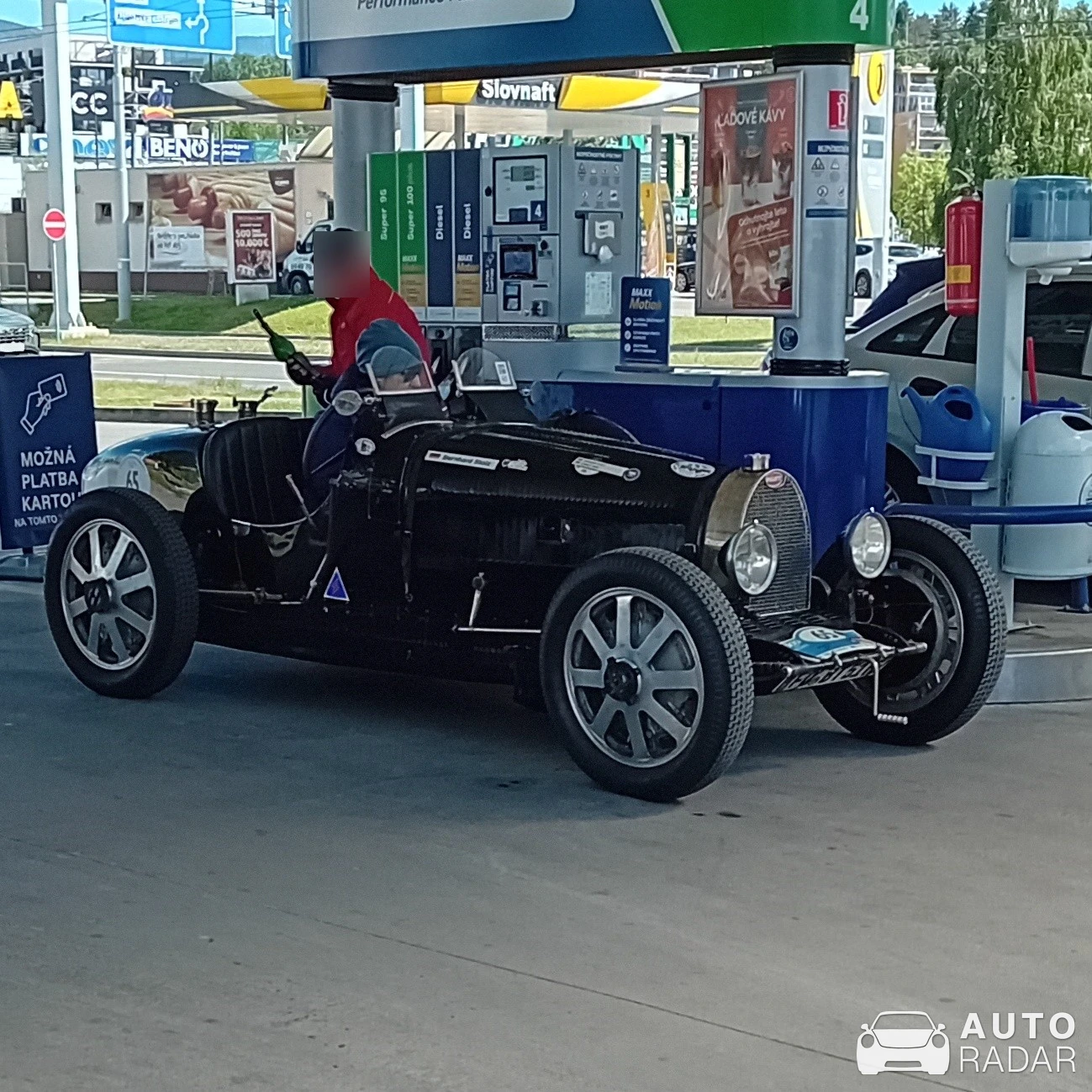 Bugatti Type 51 spotted in Žilina