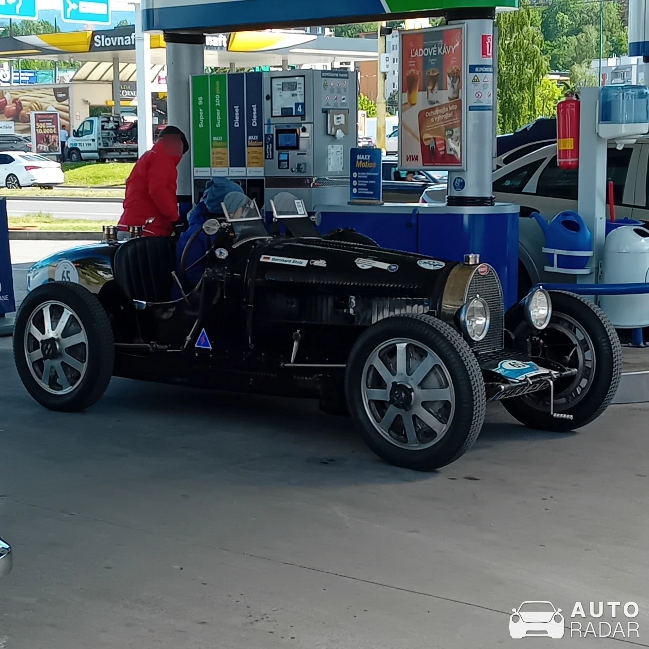 Bugatti Type 51 spotted in Žilina, Slovakia