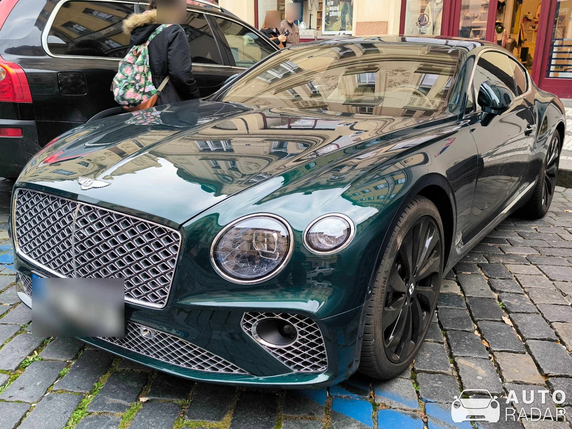 Bentley Continental GT V8 2020 Mulliner spotted