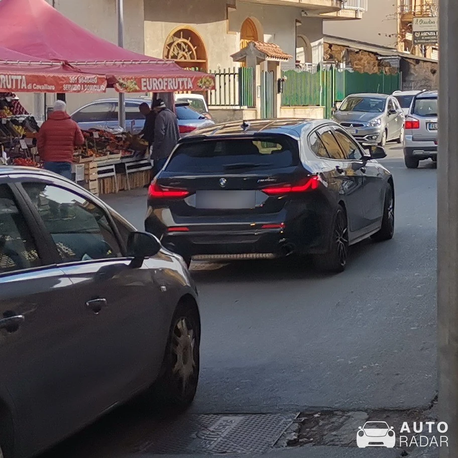 BMW M135i xDrive spotted in Villabate, Italy