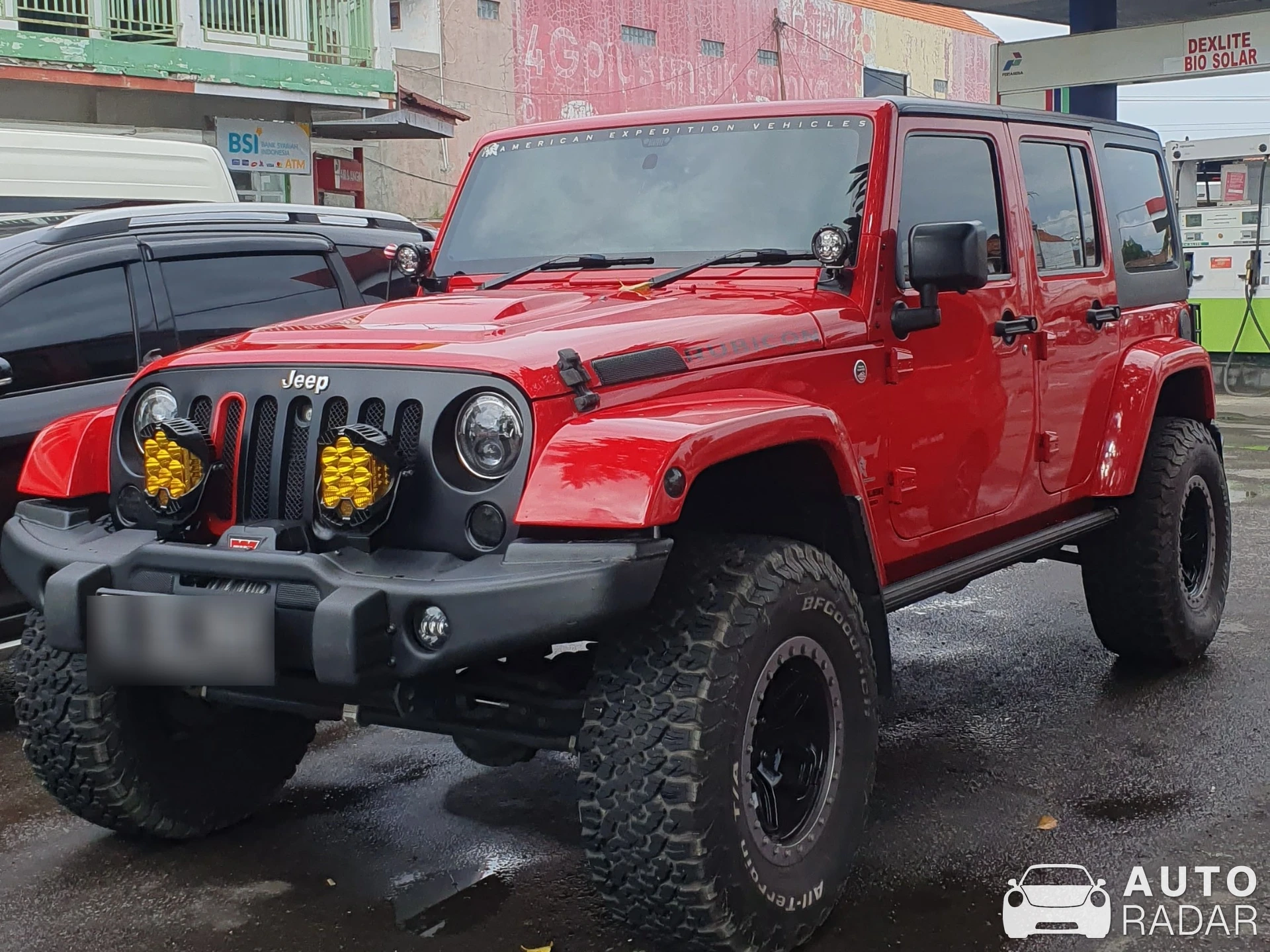 Jeep Wrangler Rubicon spotted in Kabupaten Tegal, Indonesia