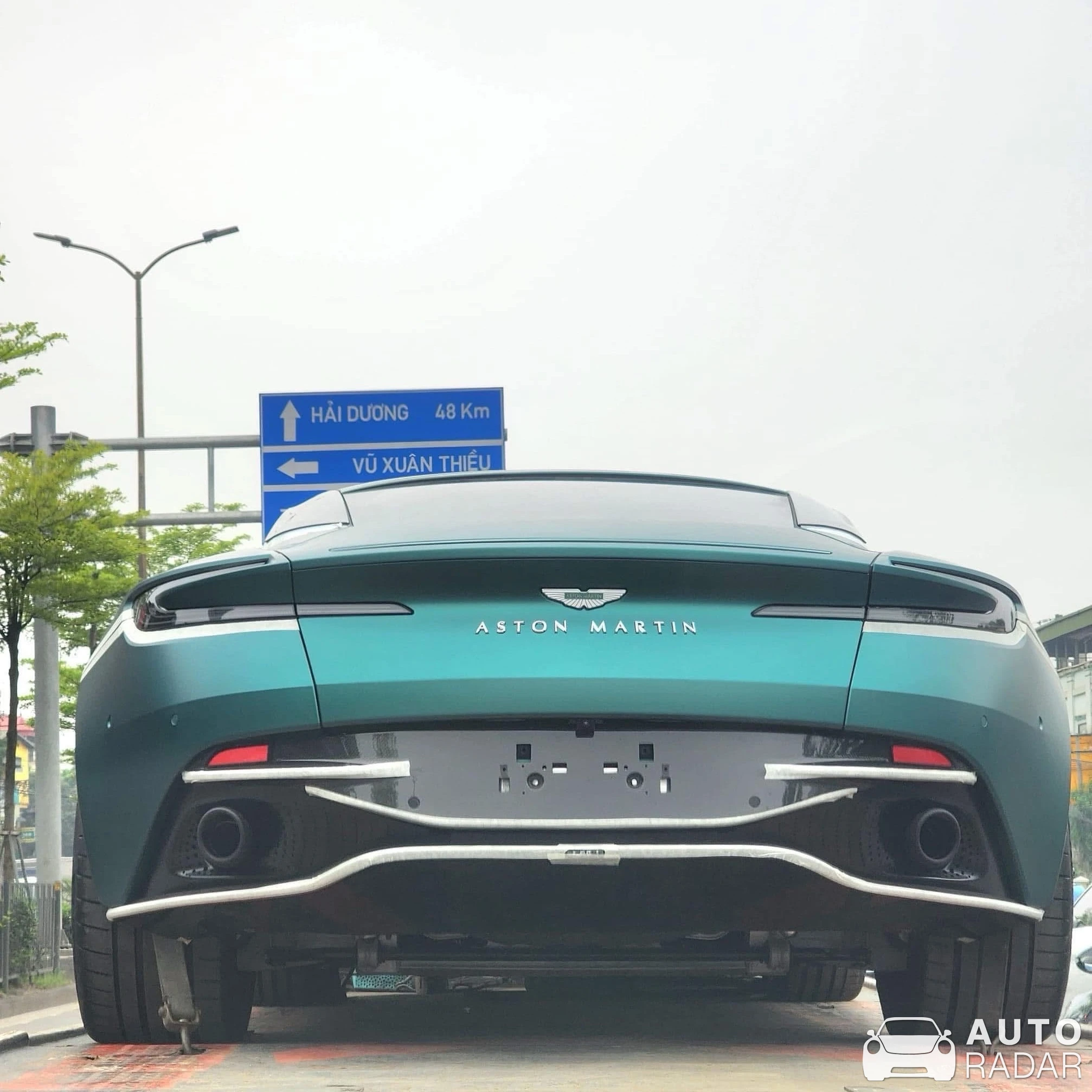 Aston Martin DB11 V8 spotted in Hải Dương