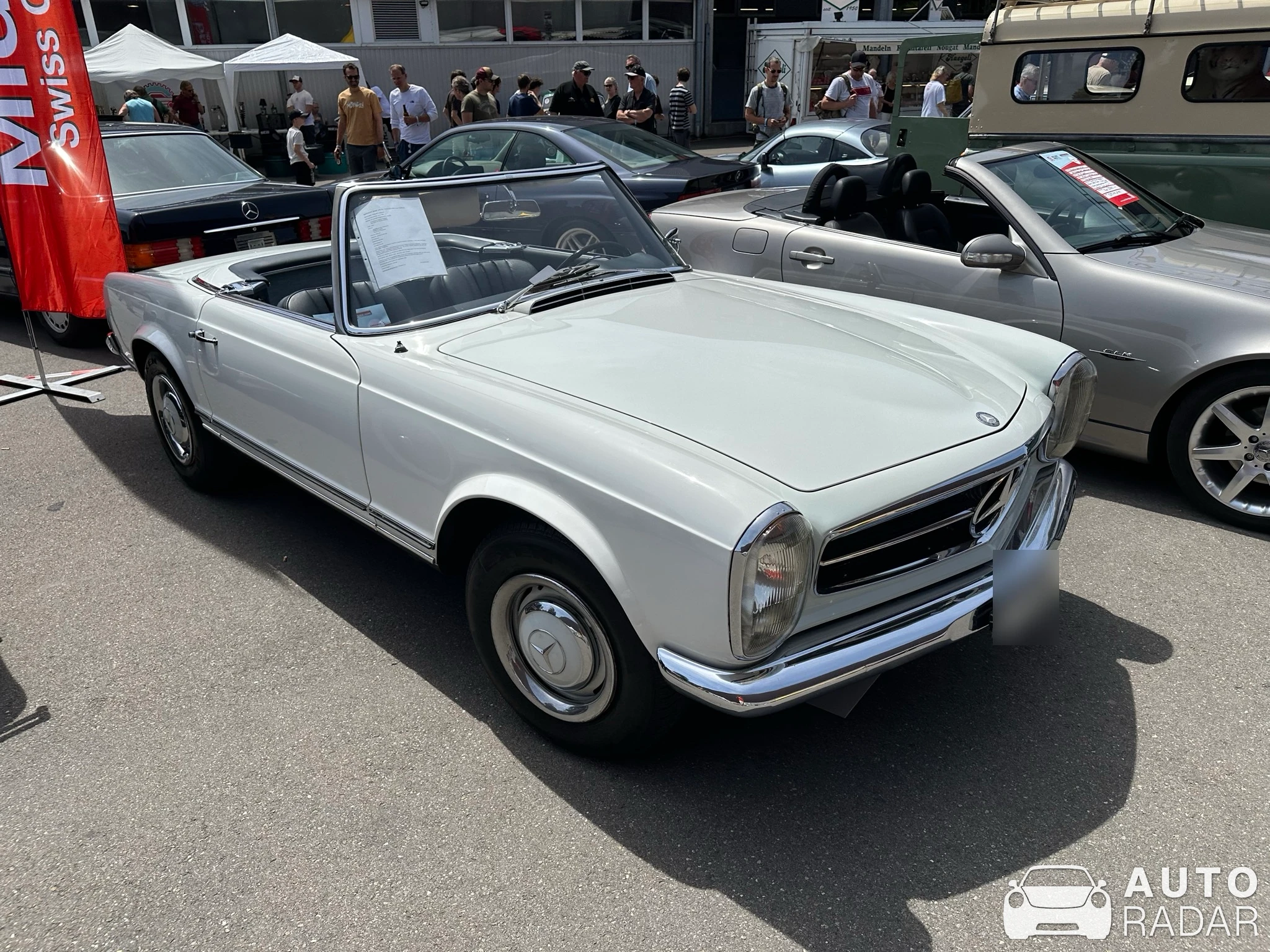 Mercedes-Benz W113 spotted in Luzern