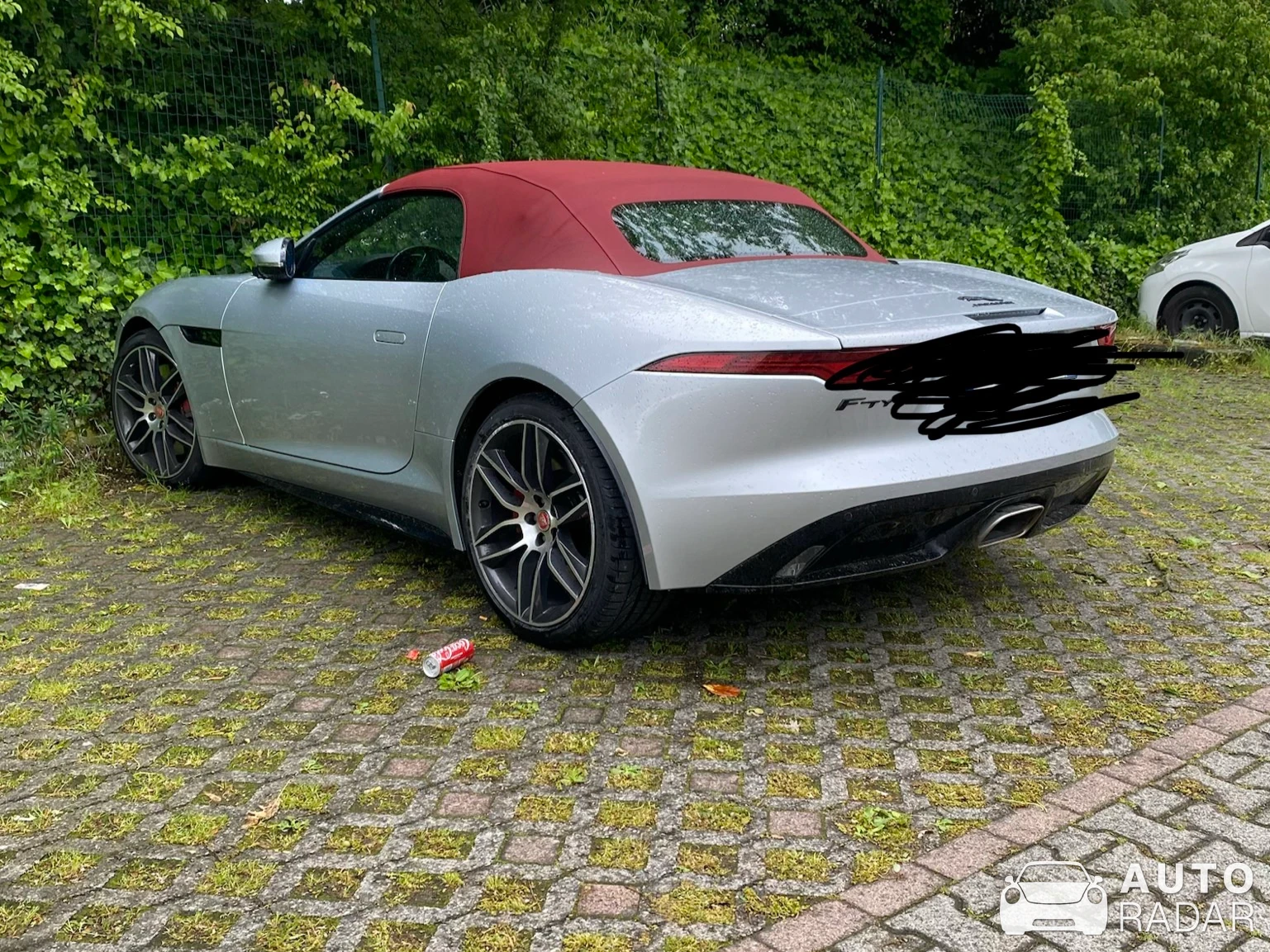 Jaguar F-Type R Convertible spotted in Piacenza