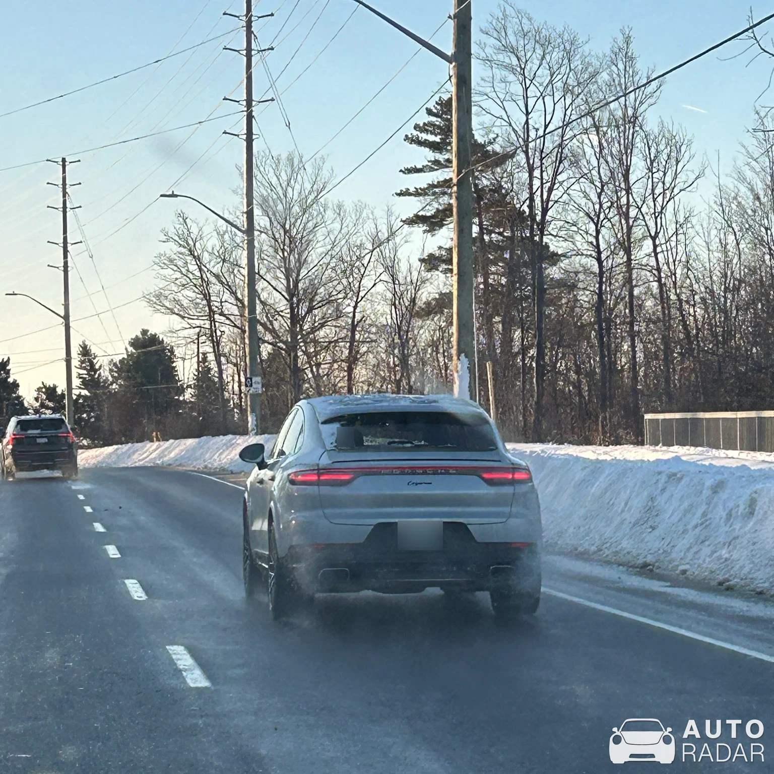 Porsche Cayenne spotted in Oakville, Canada