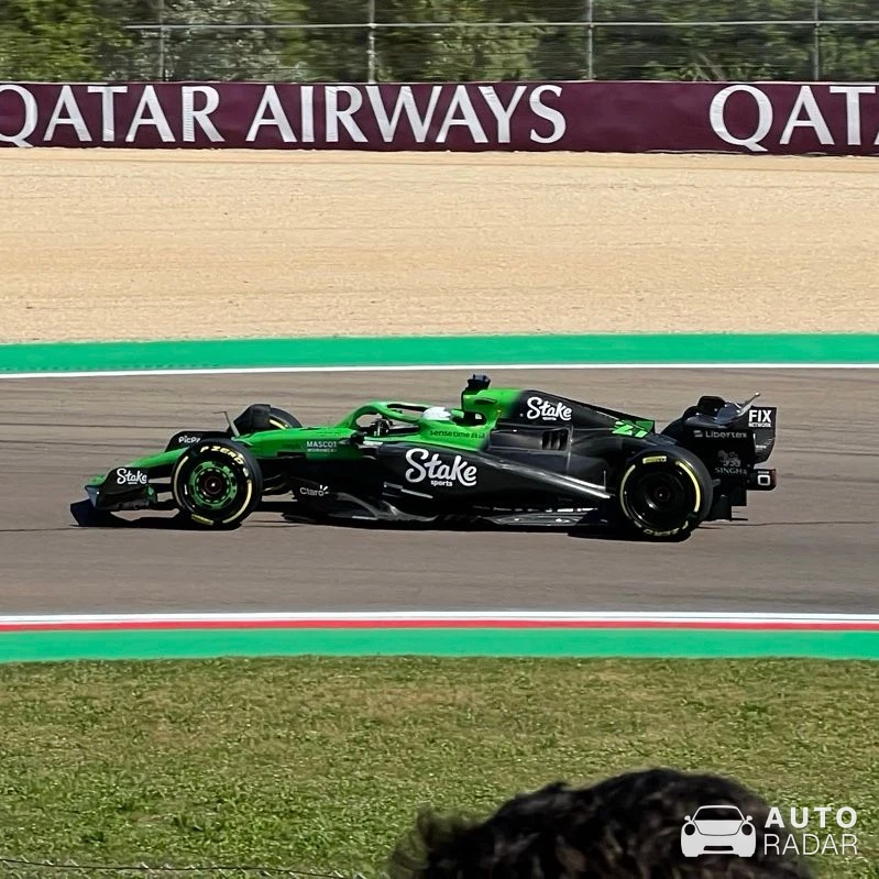 Sauber C43 spotted in Imola, Italien