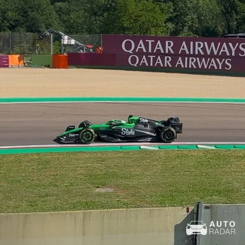 Sauber F1 spotted in Imola