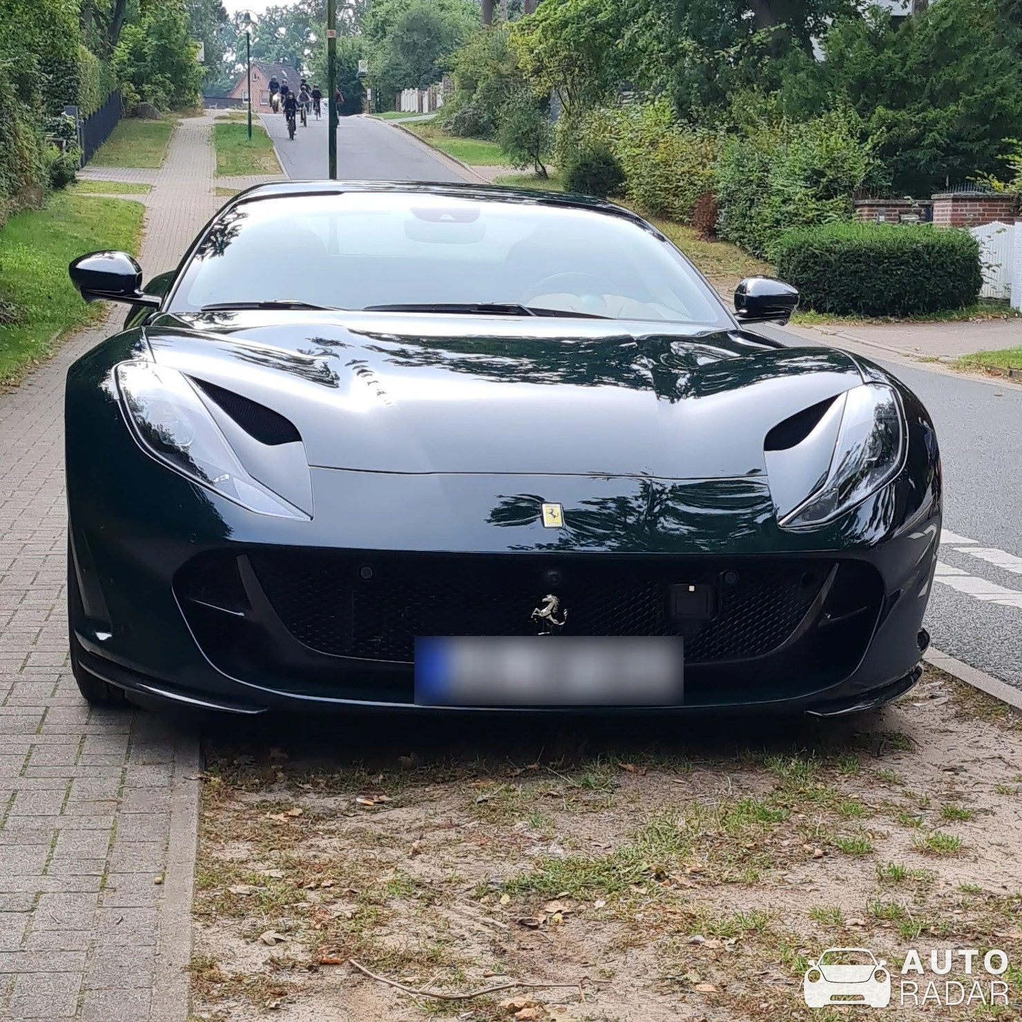 Ferrari 812 Superfast spotted in Südergellersen, Germany