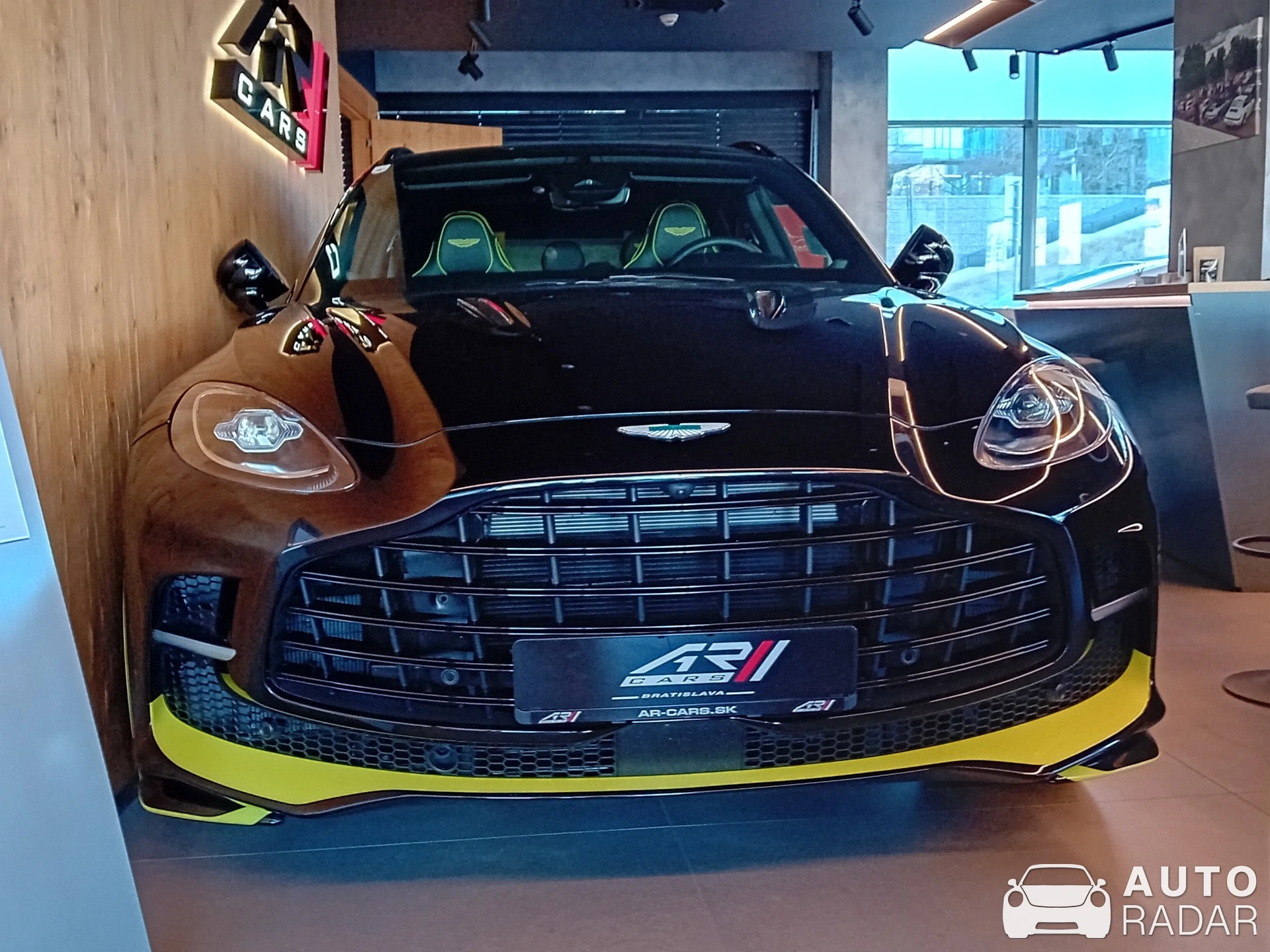 Aston Martin DBX707 AMR23 Edition spotted in Bratislava