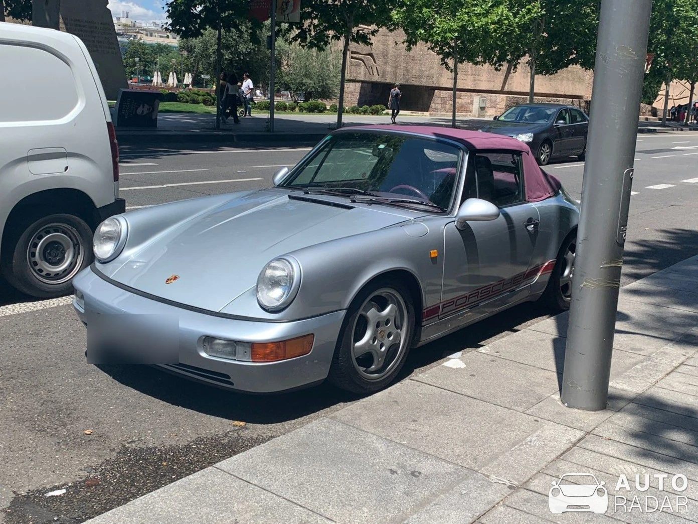 Porsche 964 Carrera 2 Cabriolet spotted in Zaragoza, Spain