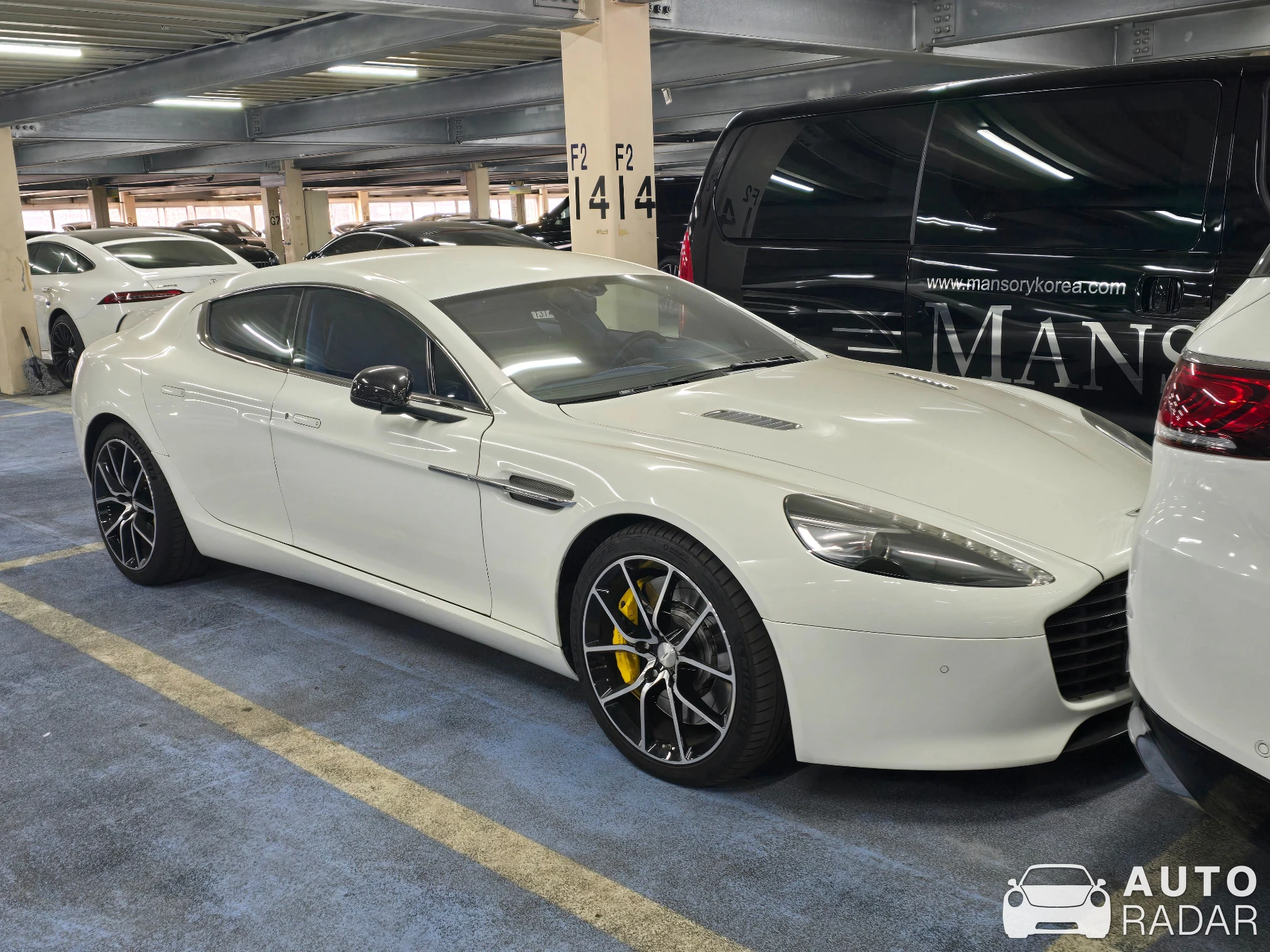 Aston Martin Rapide spotted in Seocho District, South Korea