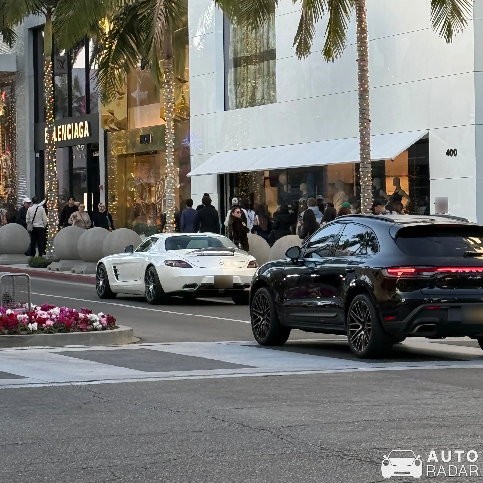 Mercedes-Benz SLS AMG spotted in Beverly Hills, United States