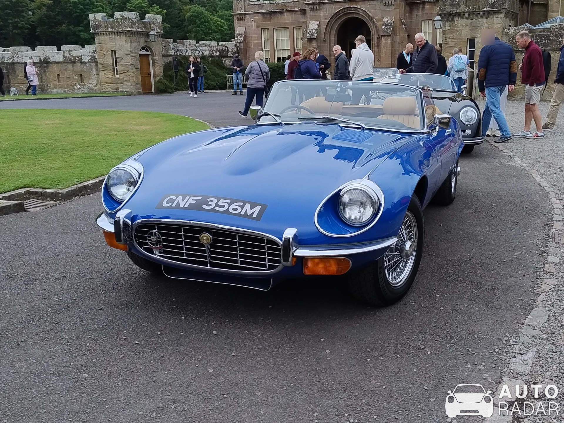Jaguar E-Type spotted in South Ayrshire, United Kingdom
