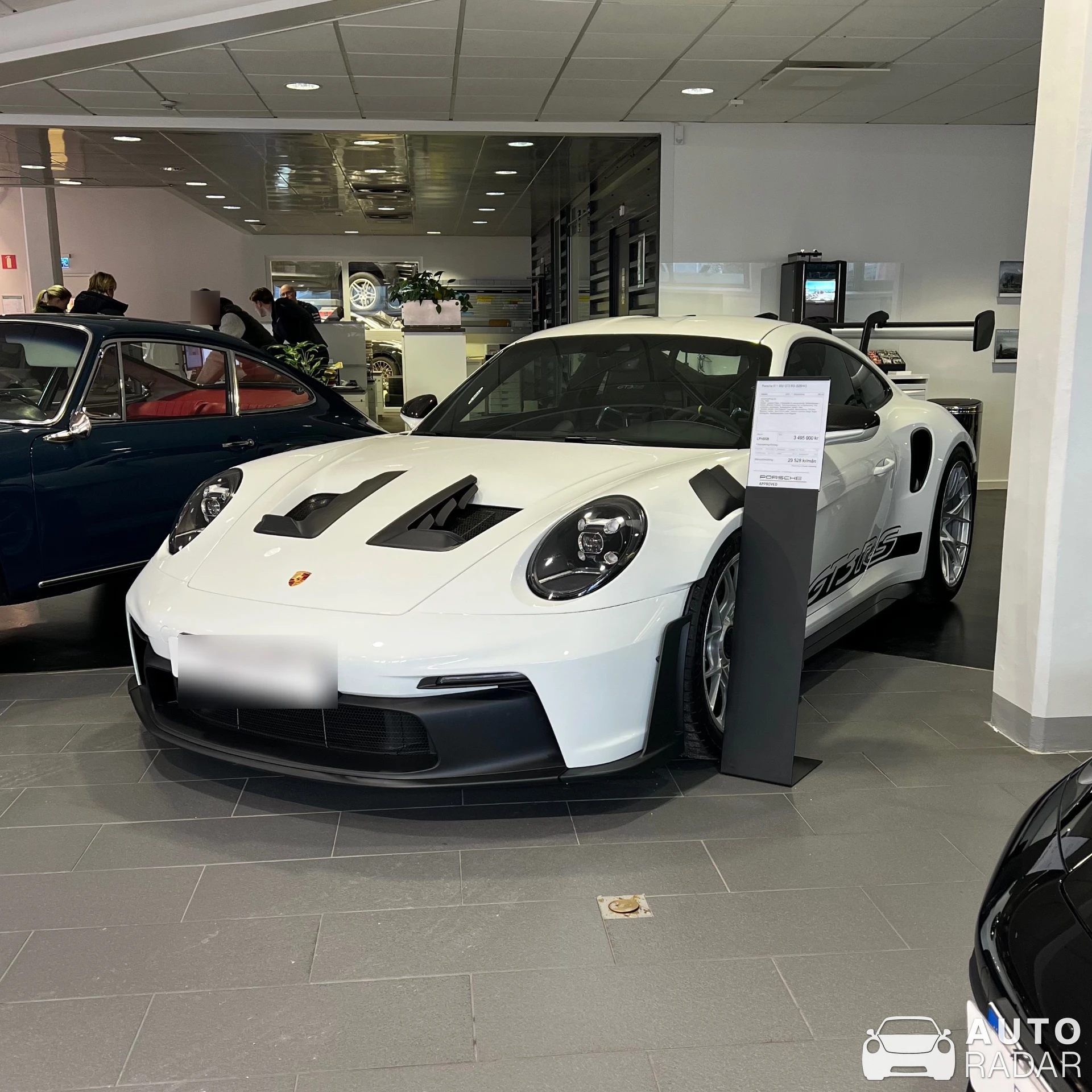 Porsche 992 GT3 RS MkI spotted in Östermalm, Sweden