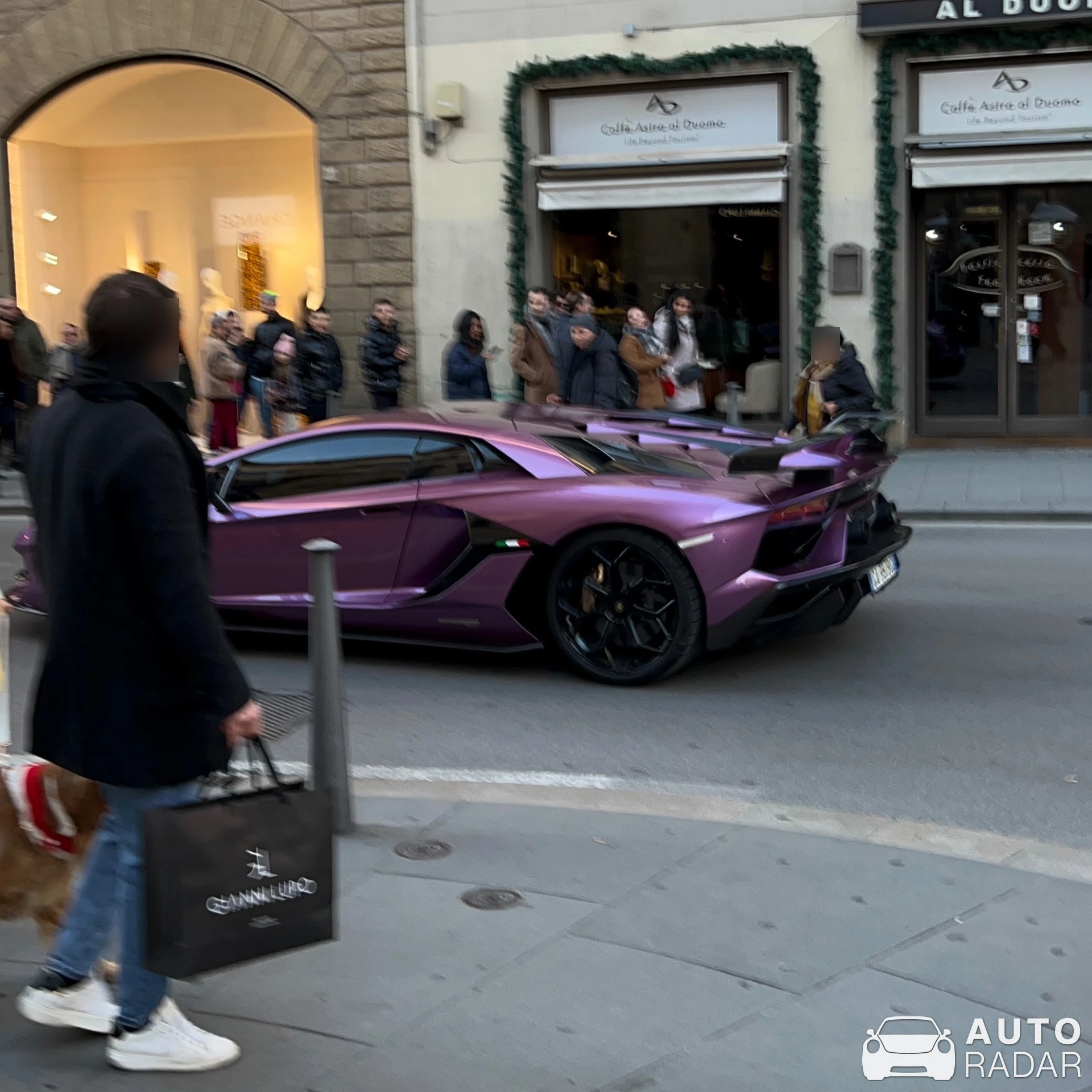 Lamborghini Aventador LP770-4 SVJ spotted in Florence, Italy