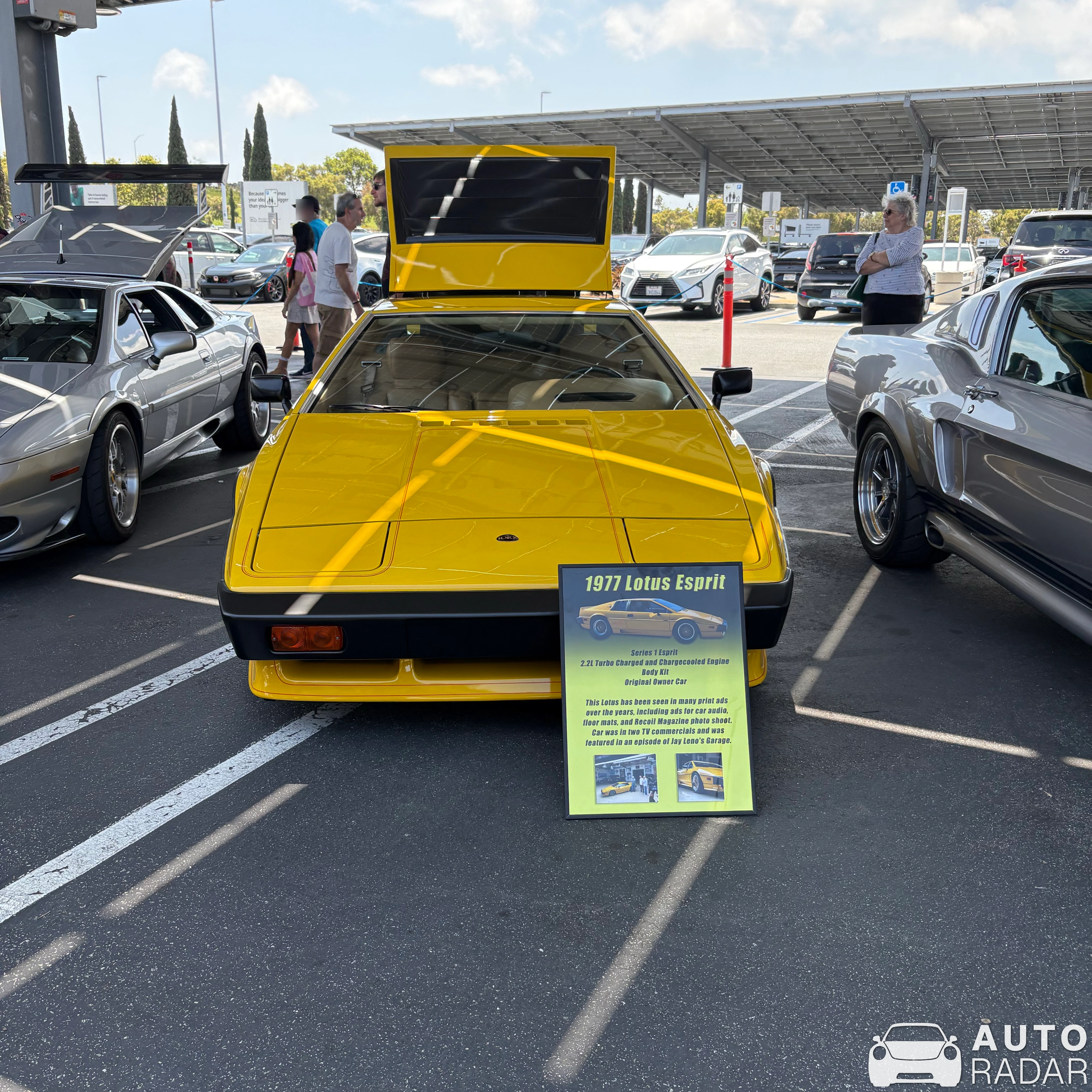 Lotus Esprit S1 spotted in Costa Mesa