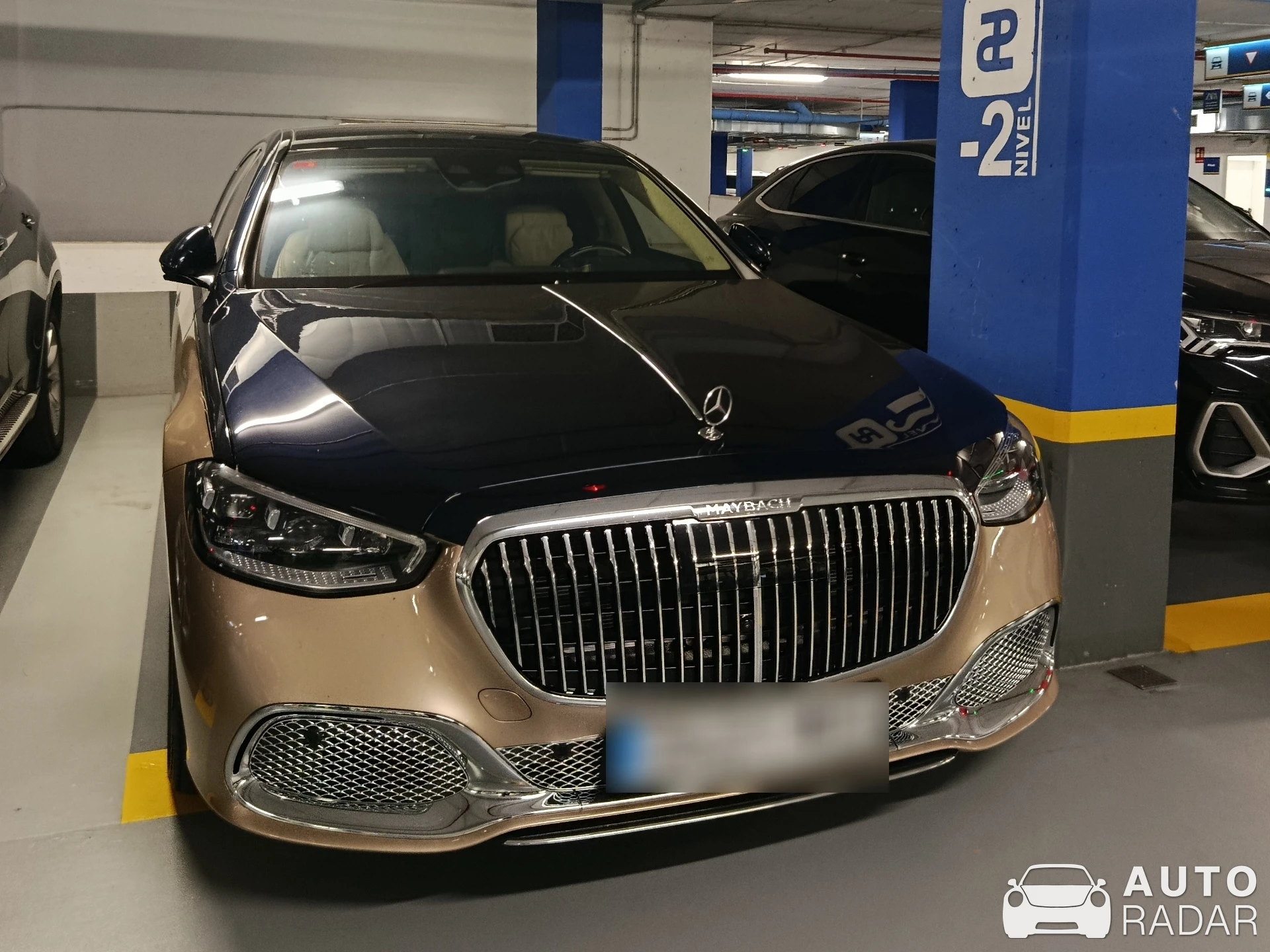 Maybach FAB Design 57 S spotted in Barcelona