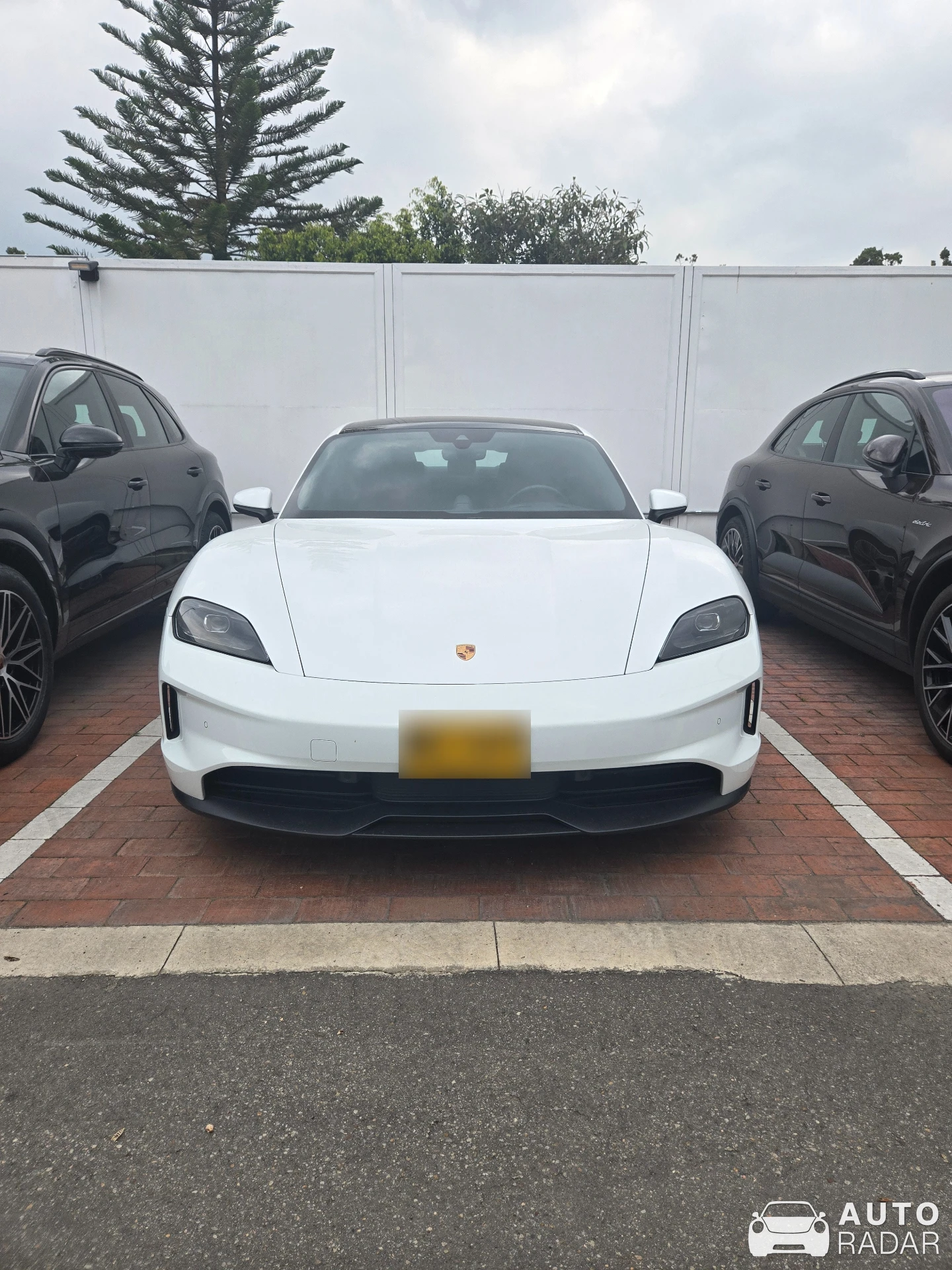 Porsche Taycan spotted in Bogotá, Colombia