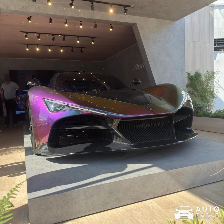 Zenvo Aurora Agil spotted