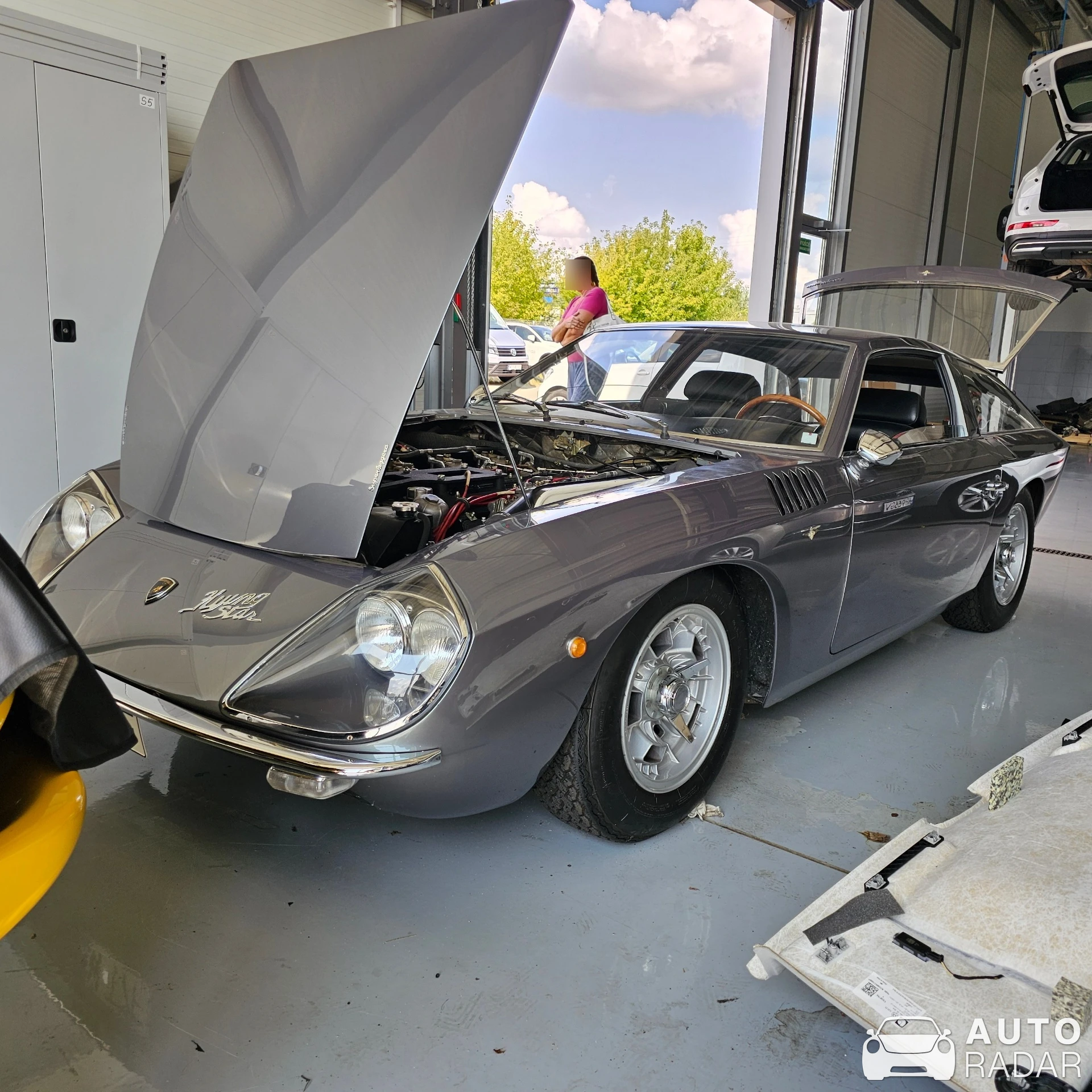 Lamborghini 4000 GT Flying Star II spotted in Radom, Poland