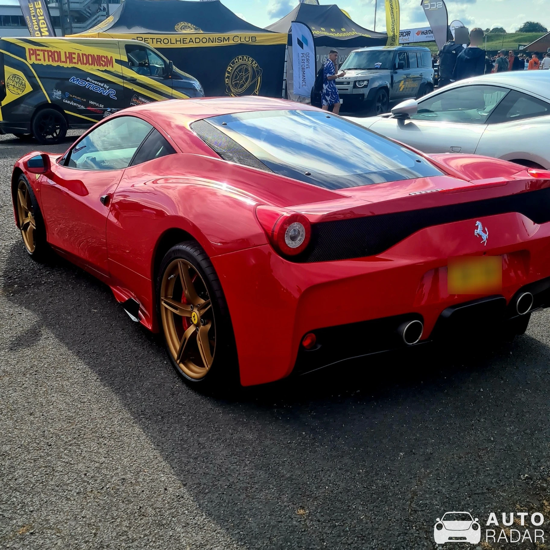 Ferrari 458 Speciale spotted in Leicestershire, United Kingdom