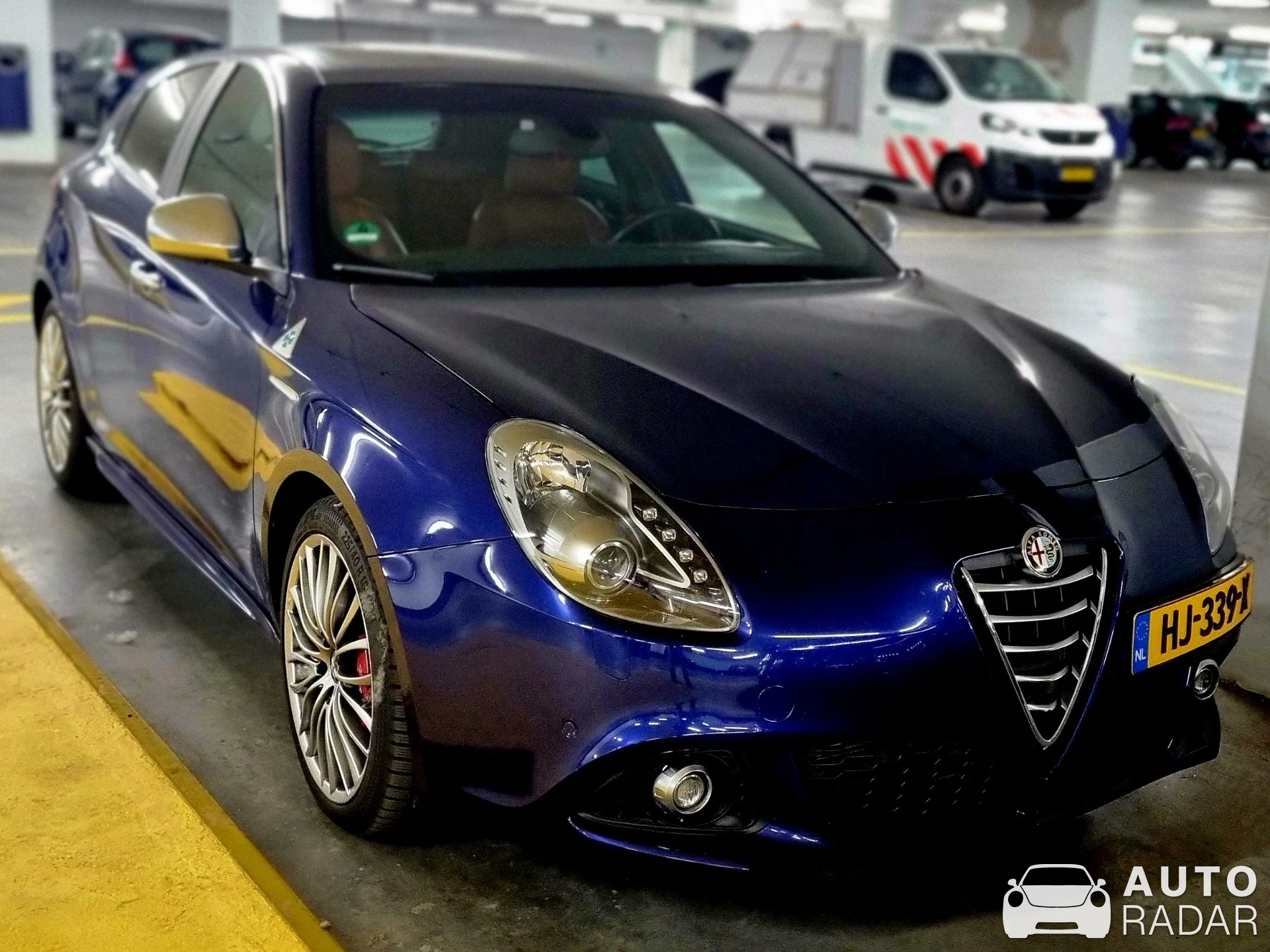 Alfa Romeo Giulietta Quadrifoglio spotted in Rotterdam