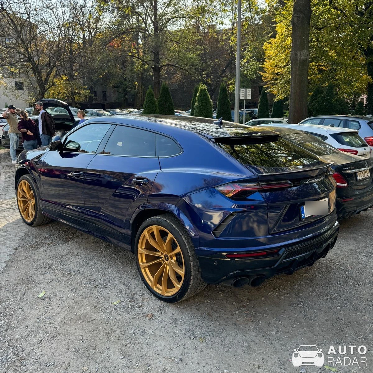 Lamborghini Urus spotted in Kraków, Poland