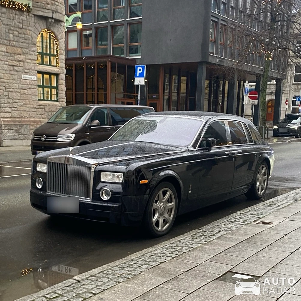 Rolls-Royce Phantom VII spotted in Stjørdal, Norge
