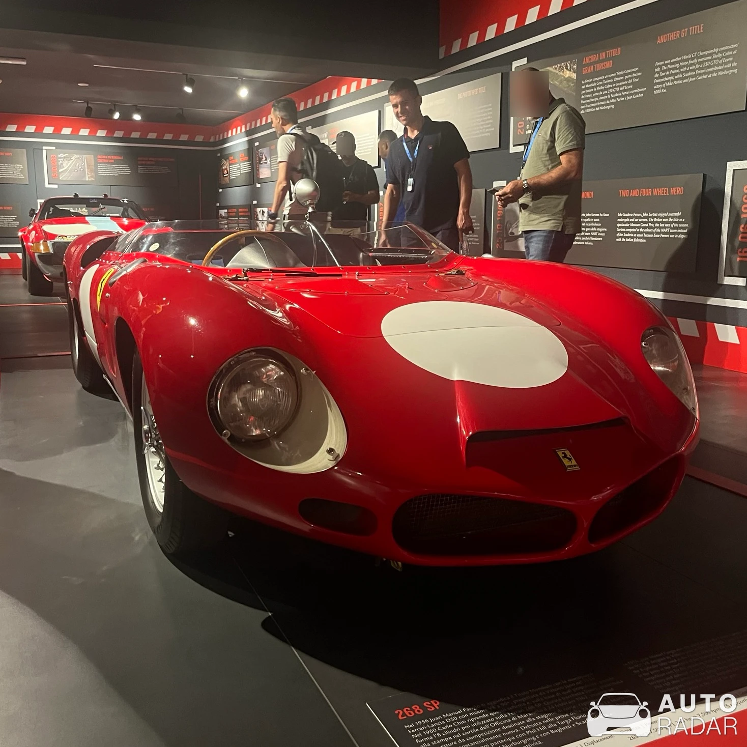 Ferrari 268 SP spotted in Maranello
