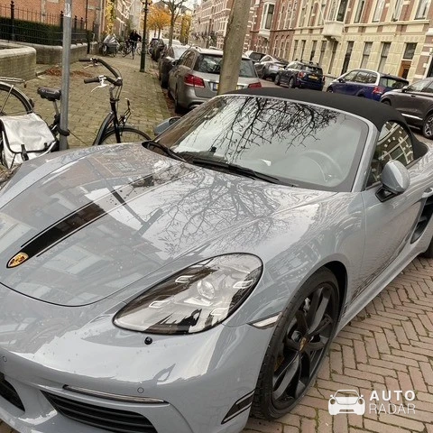 Porsche 718 Boxster spotted in The Hague, Netherlands