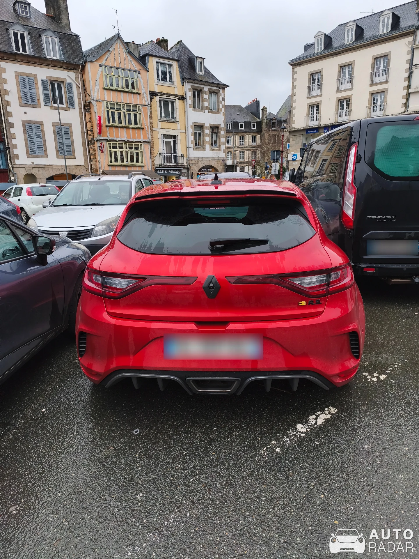 Renault Mégane RS spotted in Morlaix, France