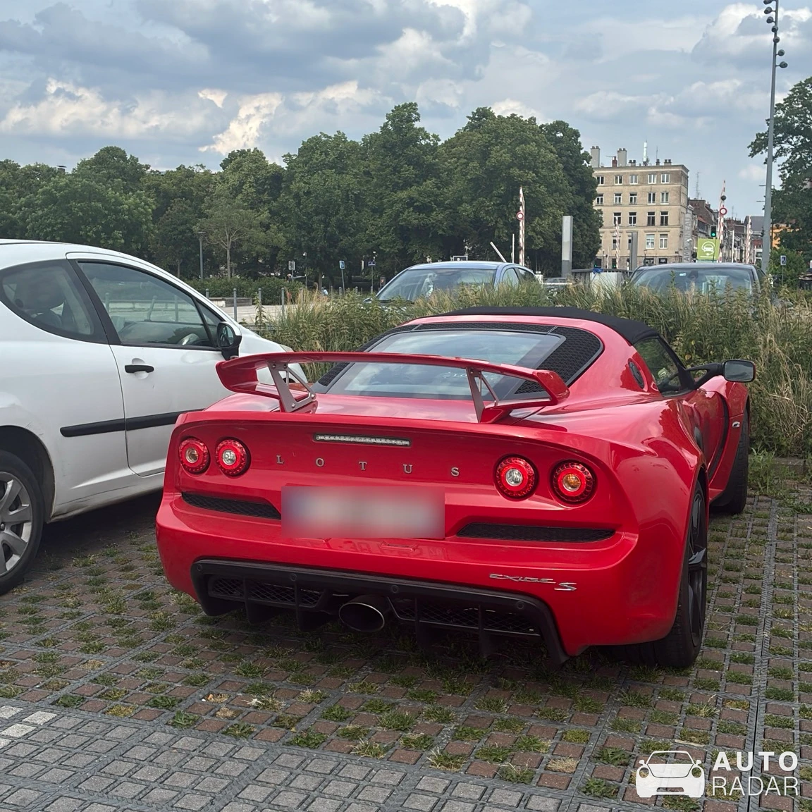 Lotus Exige GT3 spotted in Lille