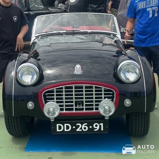 Triumph TR3 spotted in Lisbon, Portugal