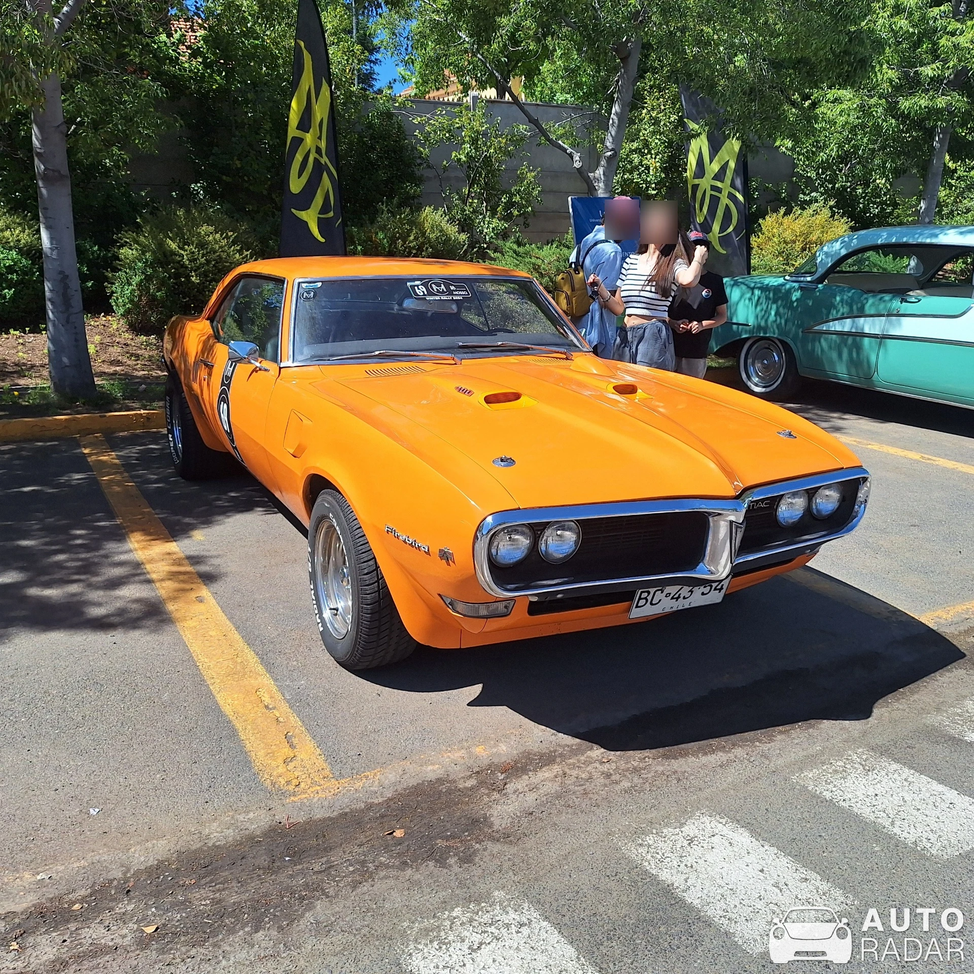 Pontiac Firebird spotted in Las Condes, Chile