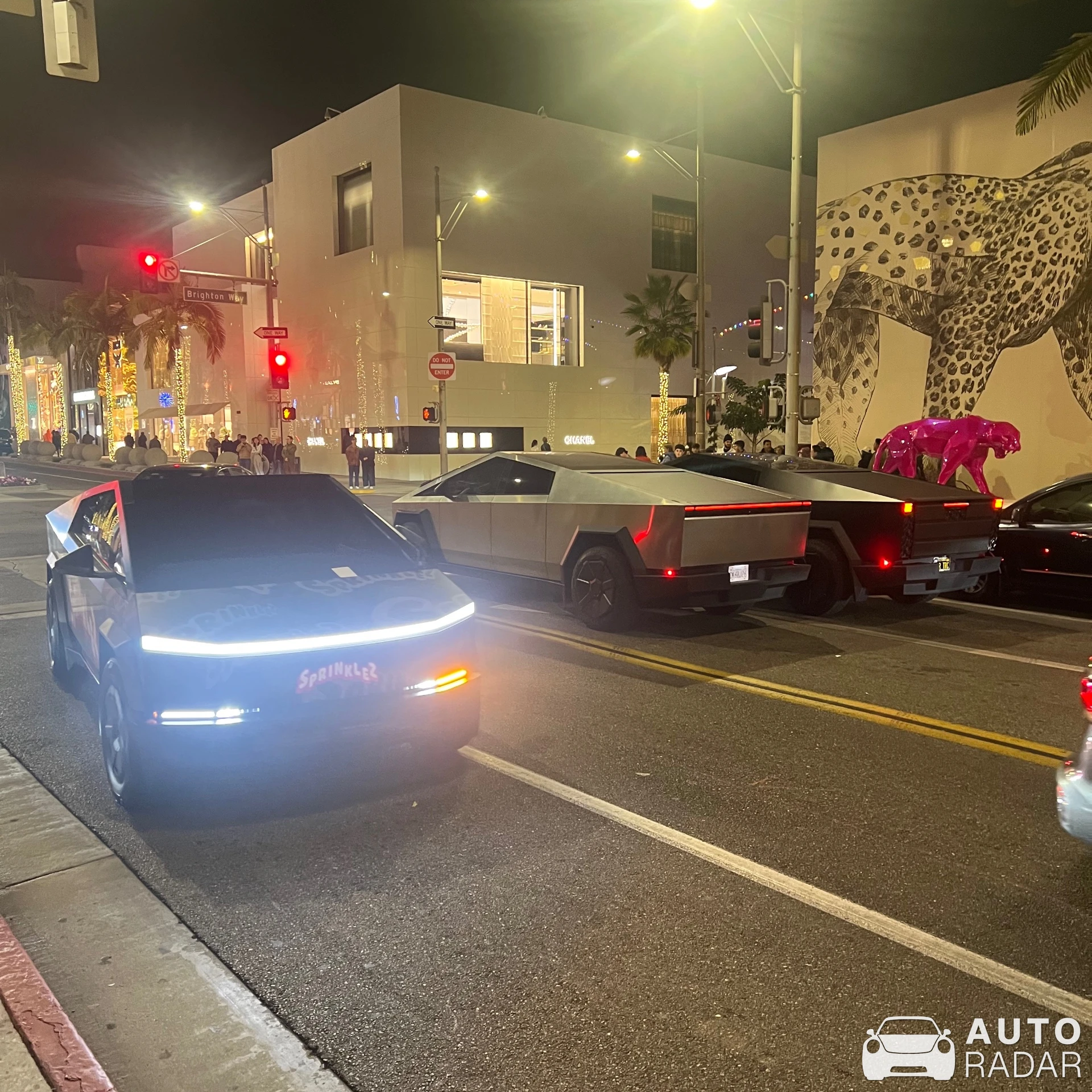 Tesla Cybertruck spotted in Beverly Hills, United States