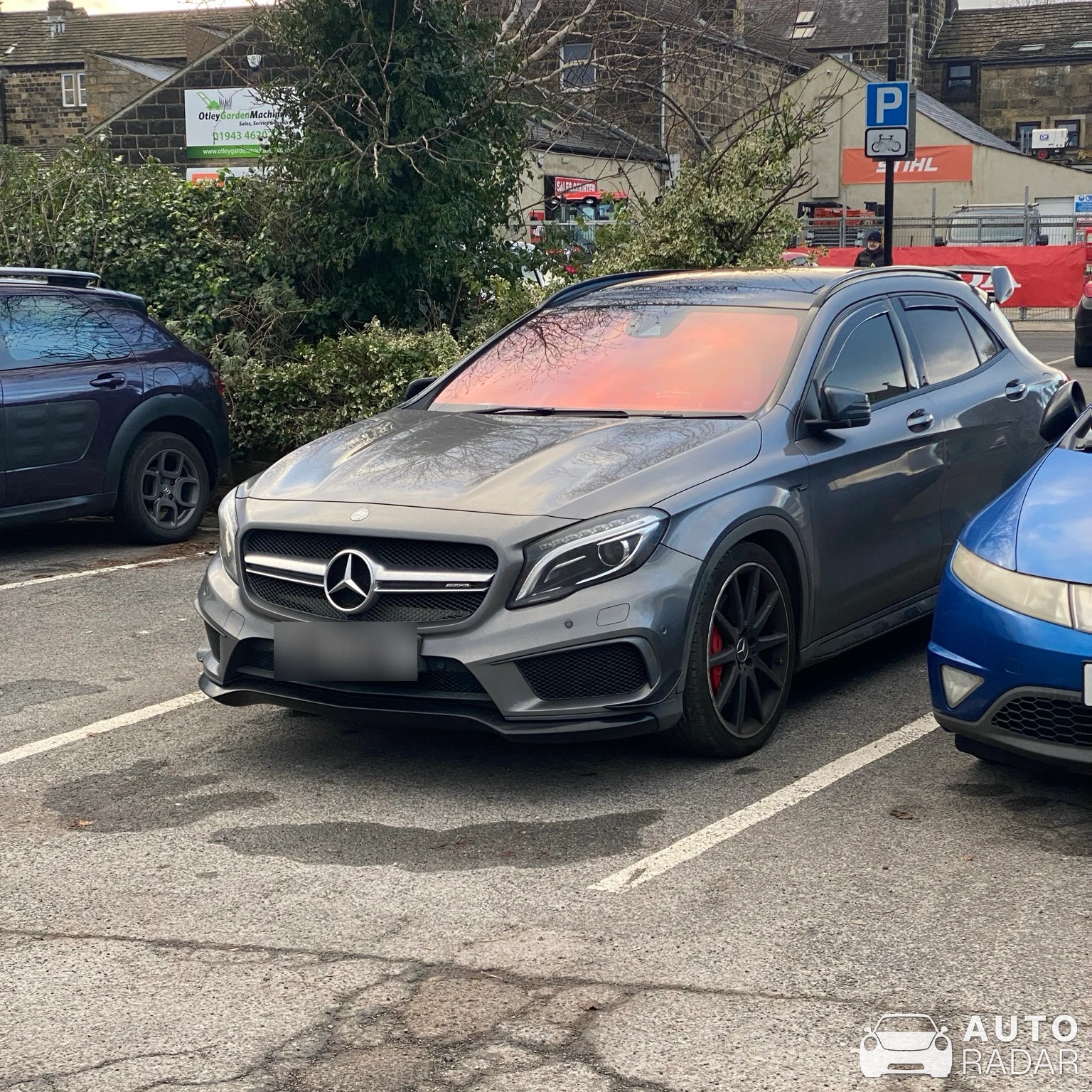 Mercedes-AMG GLA 45 X156 spotted in Otley, Vereinigtes Königreich