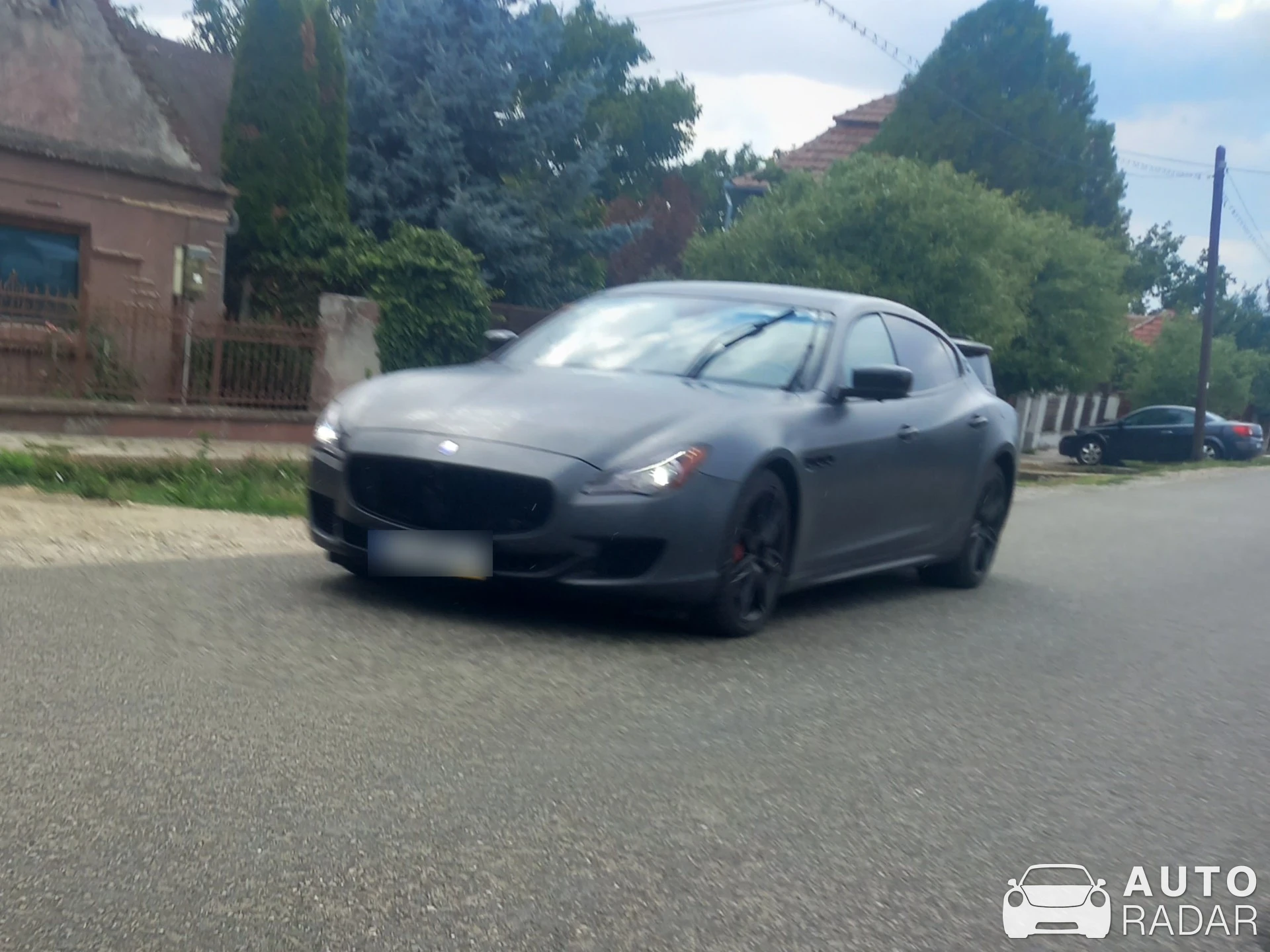Maserati Quattroporte S Q4 2018 spotted in Tămășeu