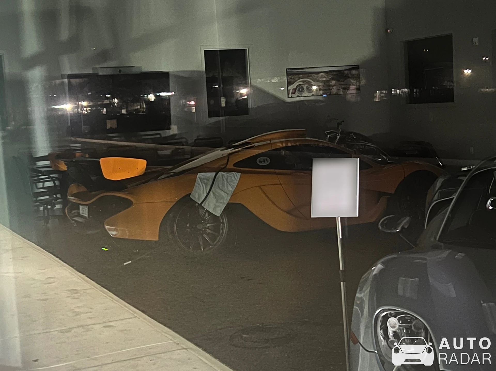 McLaren P1 GTR-18 spotted in Pleasanton