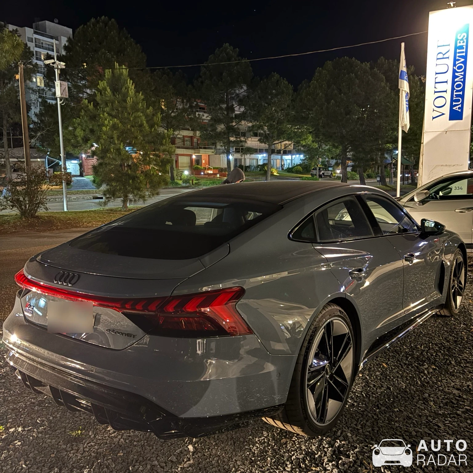 Audi RS E-Tron GT spotted in Punta del Este, Uruguay