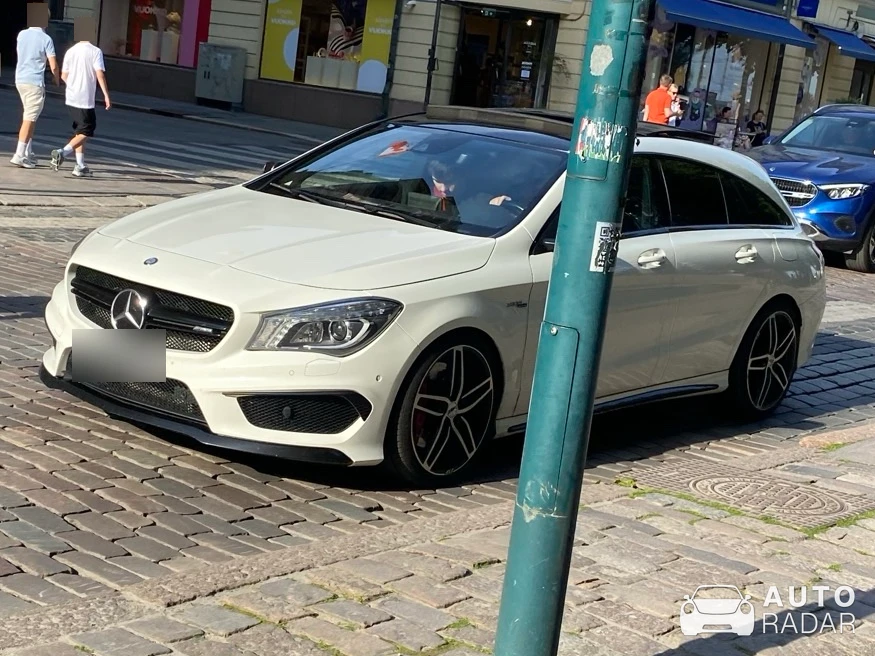 Mercedes-AMG CLA 45 Shooting Brake X118 spotted in Helsinki