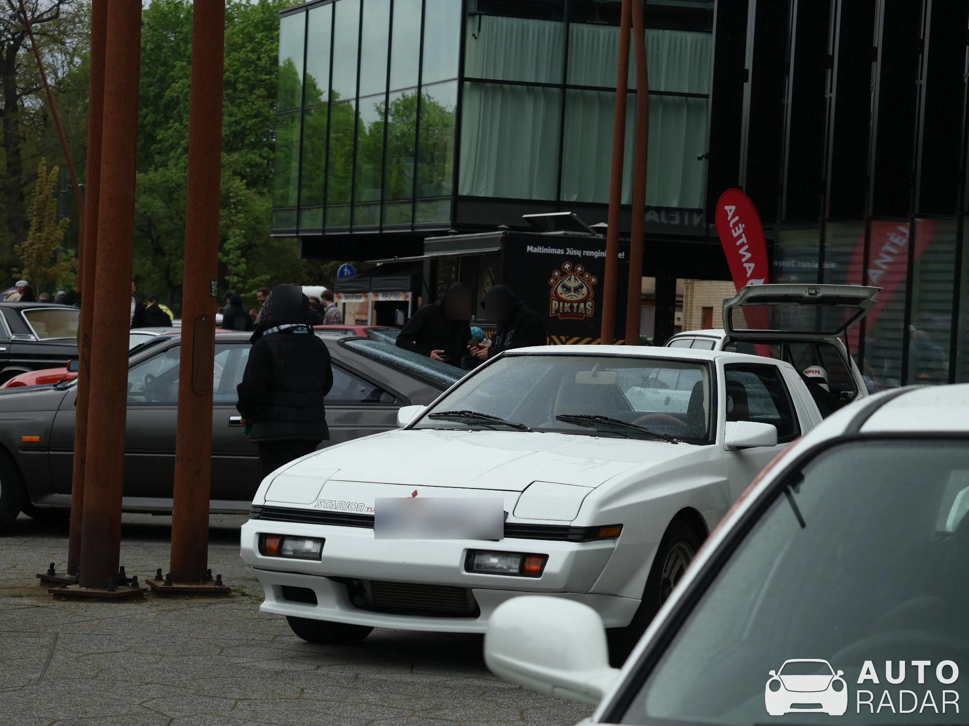 Mitsubishi Starion spotted in Kaunas