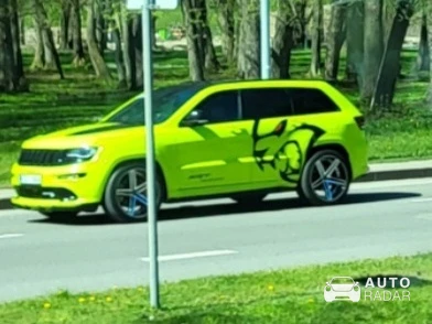 Jeep Grand Cherokee SRT Trackhawk spotted in Klaipeda City