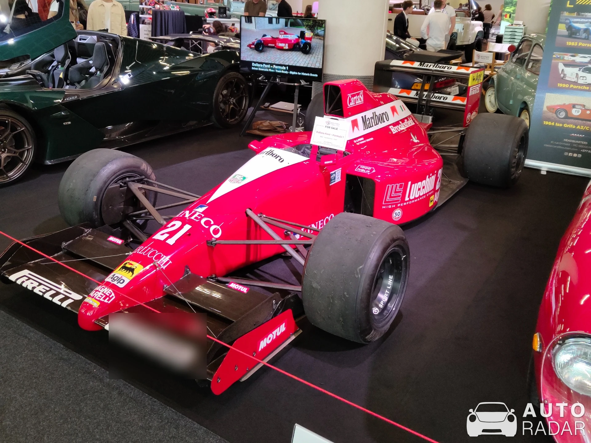 BMS Dallara 192 spotted in Monaco