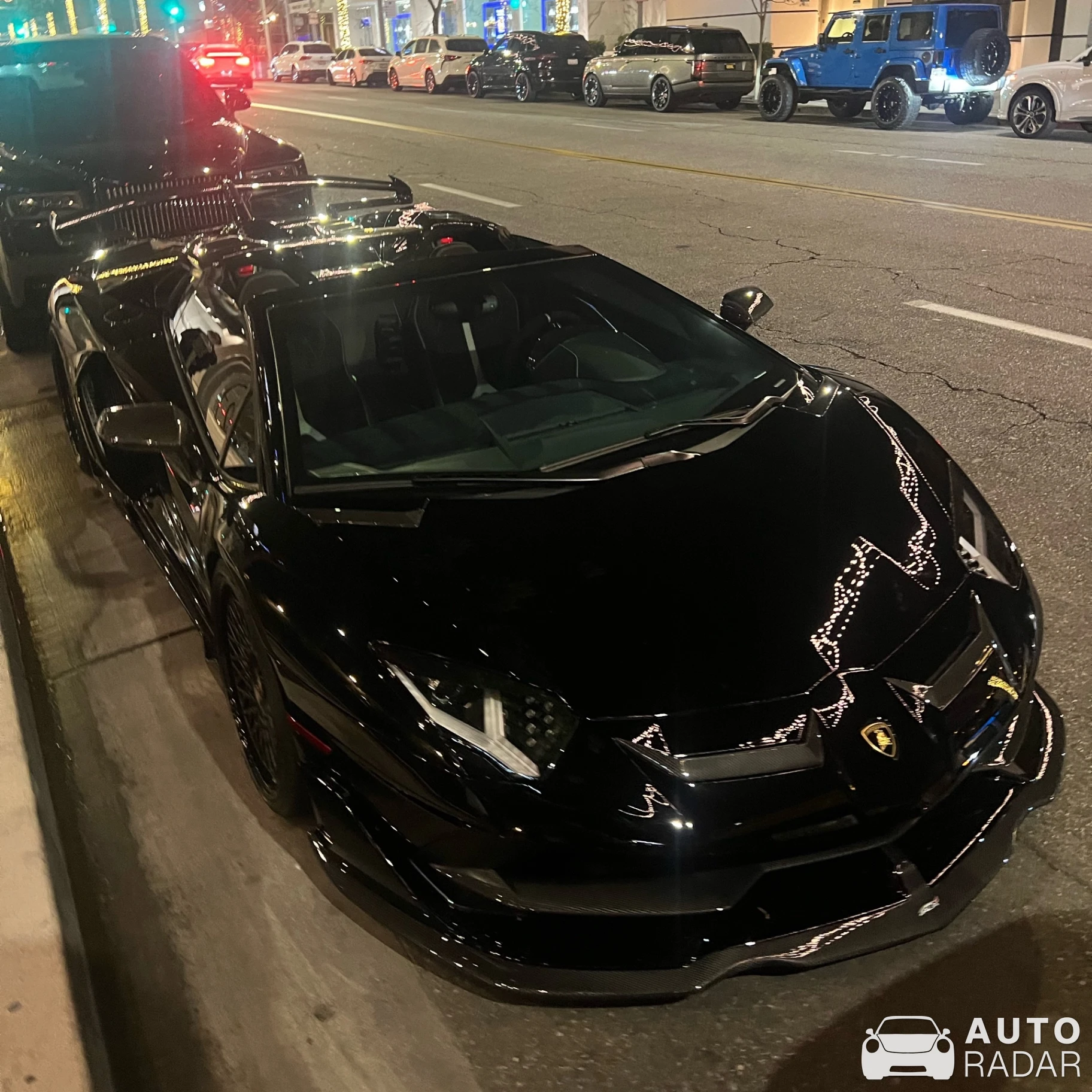 Lamborghini Aventador LP770-4 SVJ Roadster spotted in Beverly Hills, United States