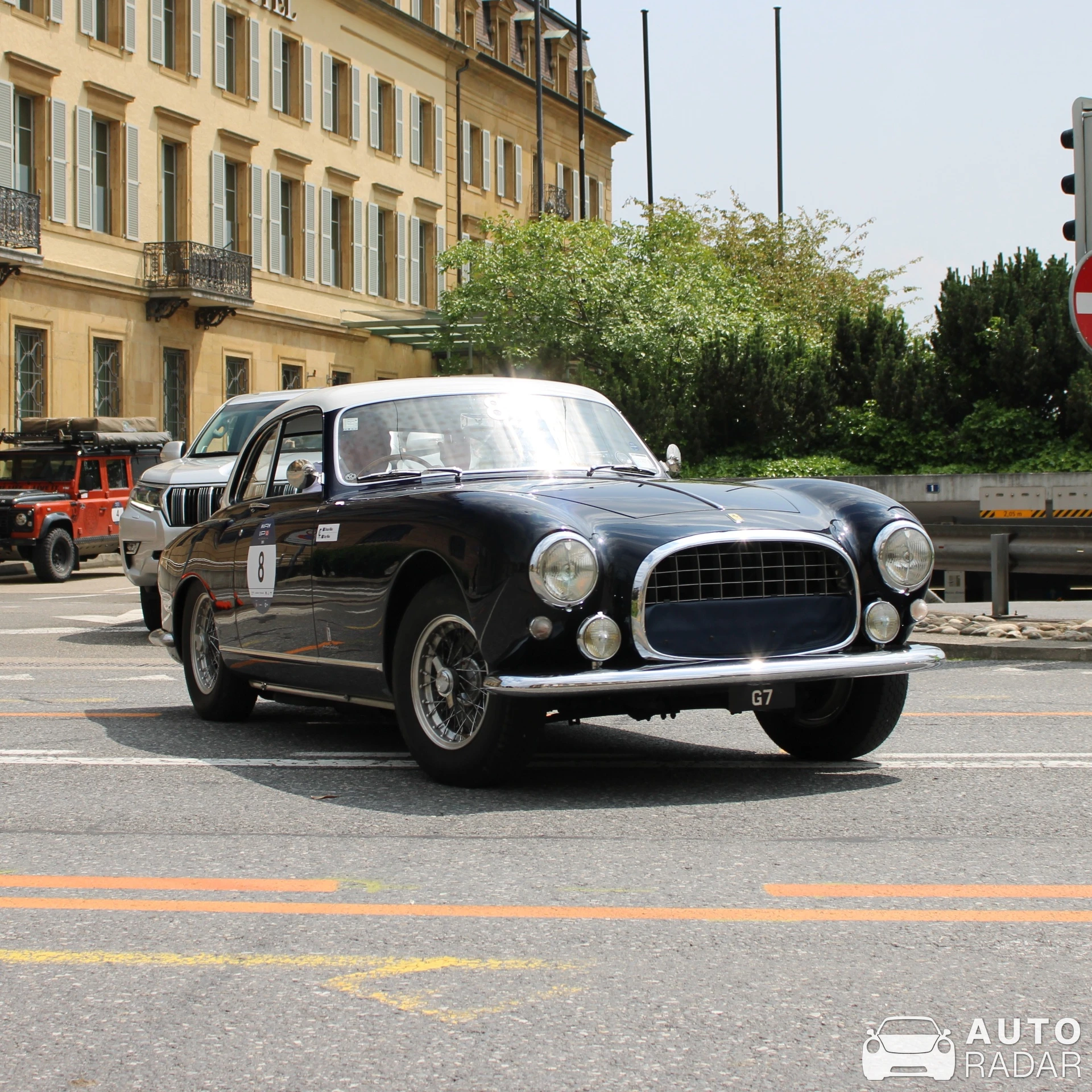Ferrari 212 Inter Pininfarina Coupé spotted in Neuchâtel