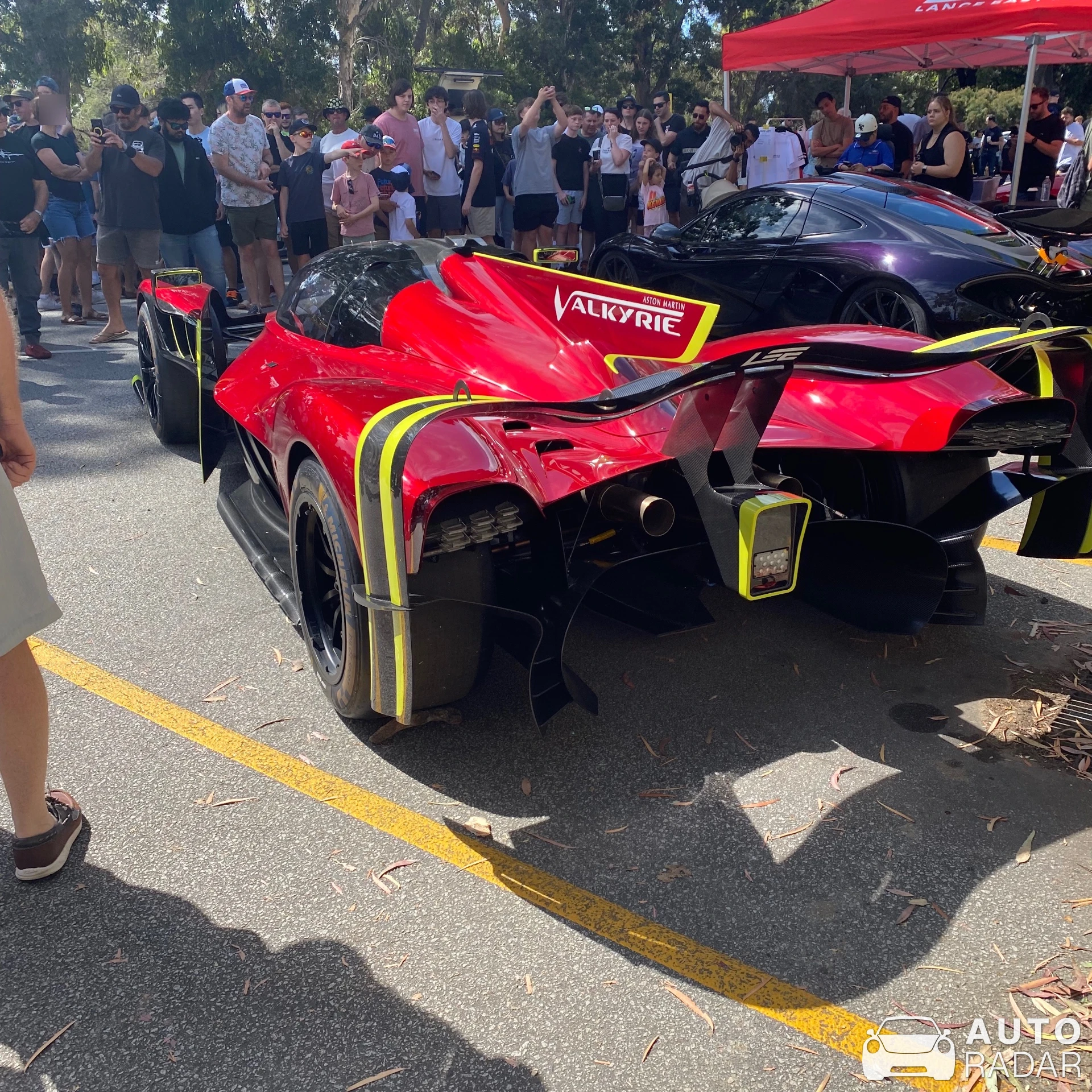 Aston Martin Valkyrie AMR PRO spotted in Crawley, Australia